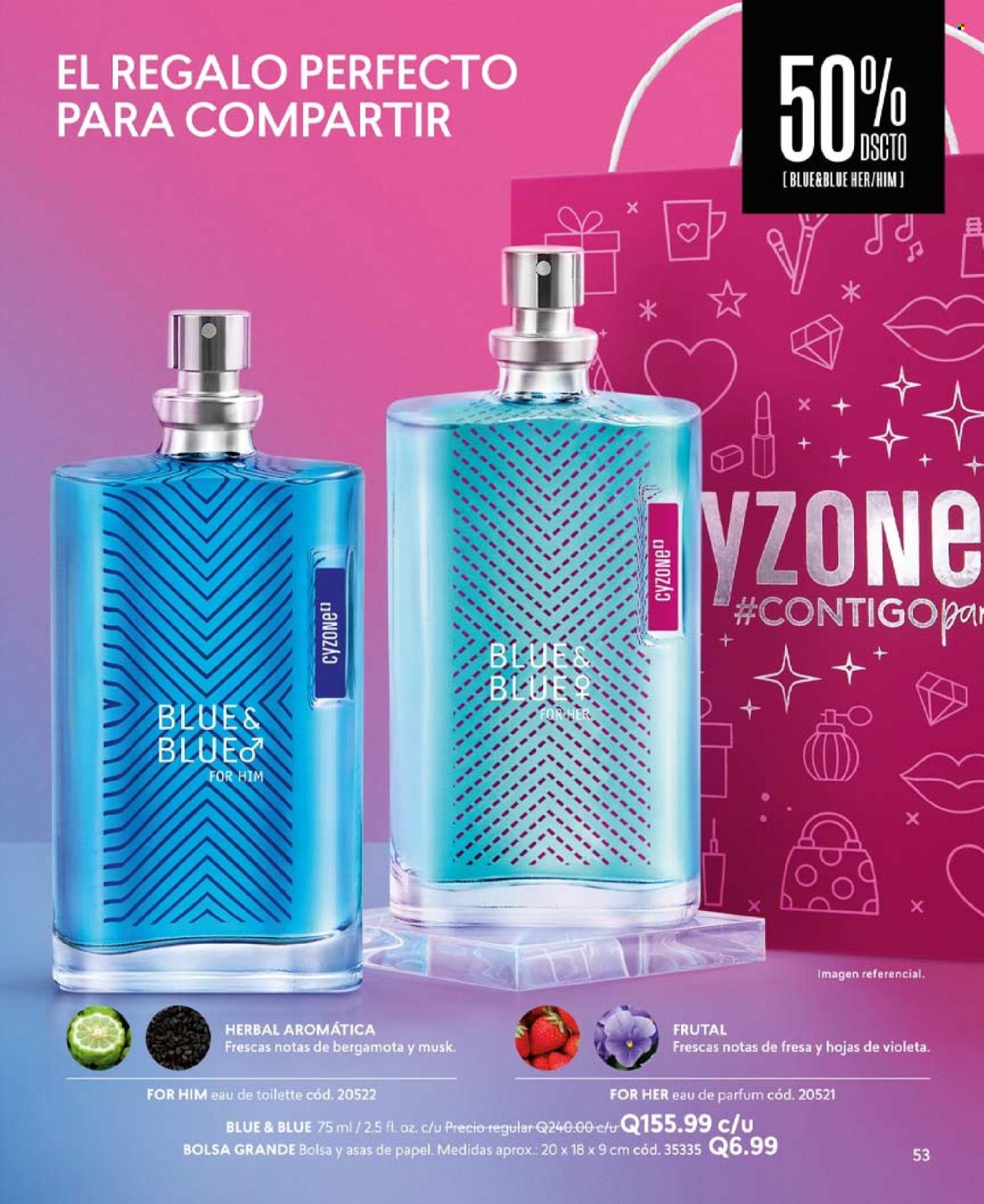 thumbnail - Folleto actual Cyzone - Ventas - perfume, eau de toilette. Página 53.