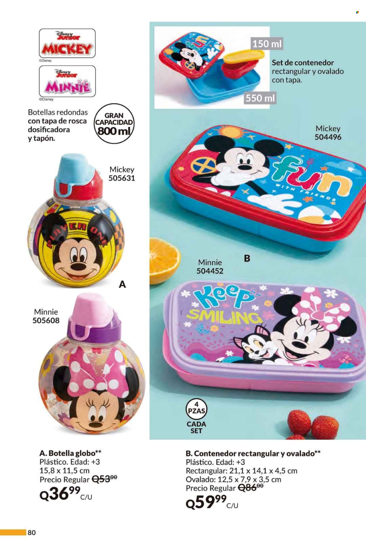 thumbnail - Folleto actual Avon - 5.4.2024 - 13.5.2024 - Ventas - Disney, Mickey Mouse, Minnie. Página 80.