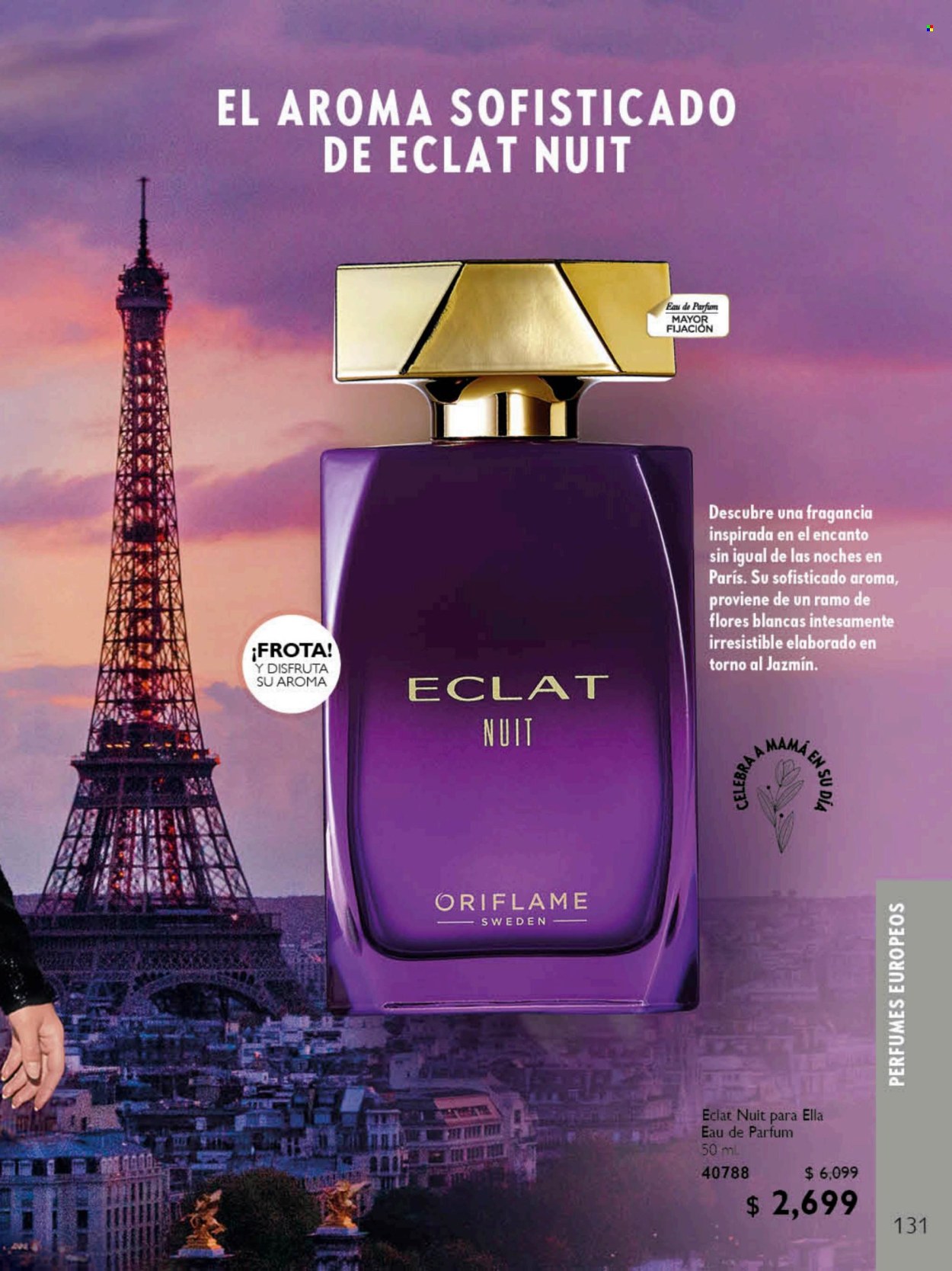 thumbnail - Folleto actual Oriflame - 1.5.2024 - 31.5.2024 - Ventas - perfume, Eclat. Página 133.
