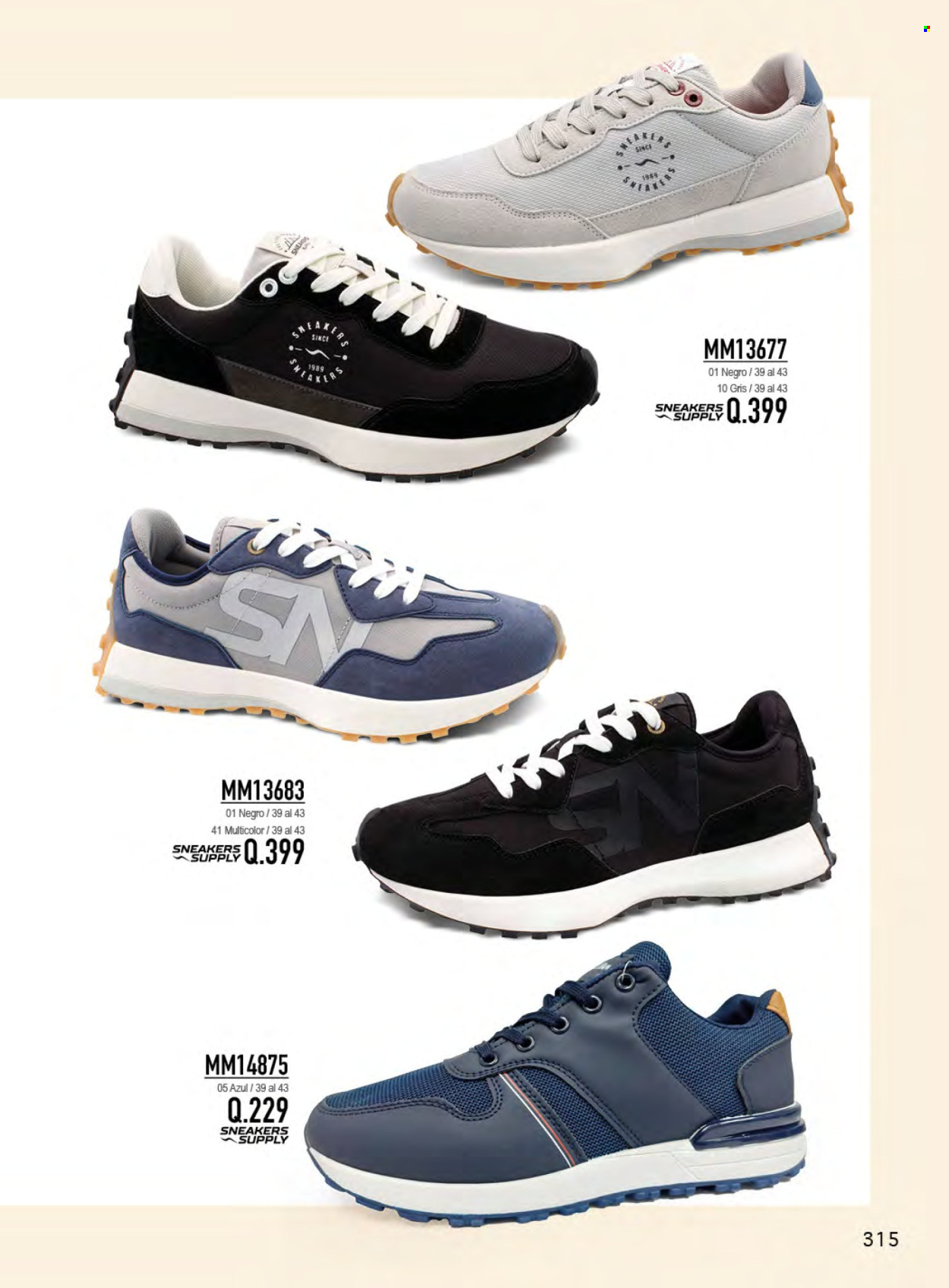 thumbnail - Folleto actual Multimodas - Ventas - sneakers. Página 315.