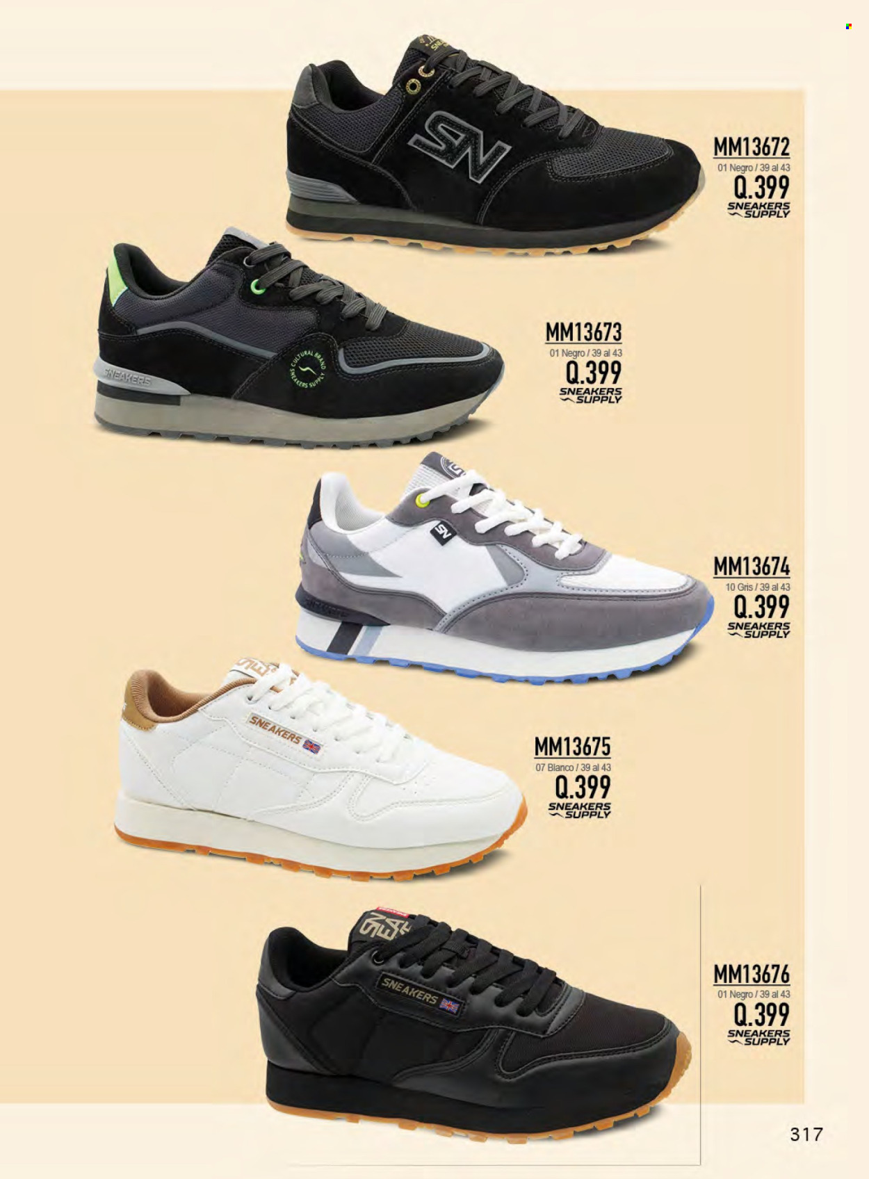 thumbnail - Folleto actual Multimodas - Ventas - sneakers. Página 317.