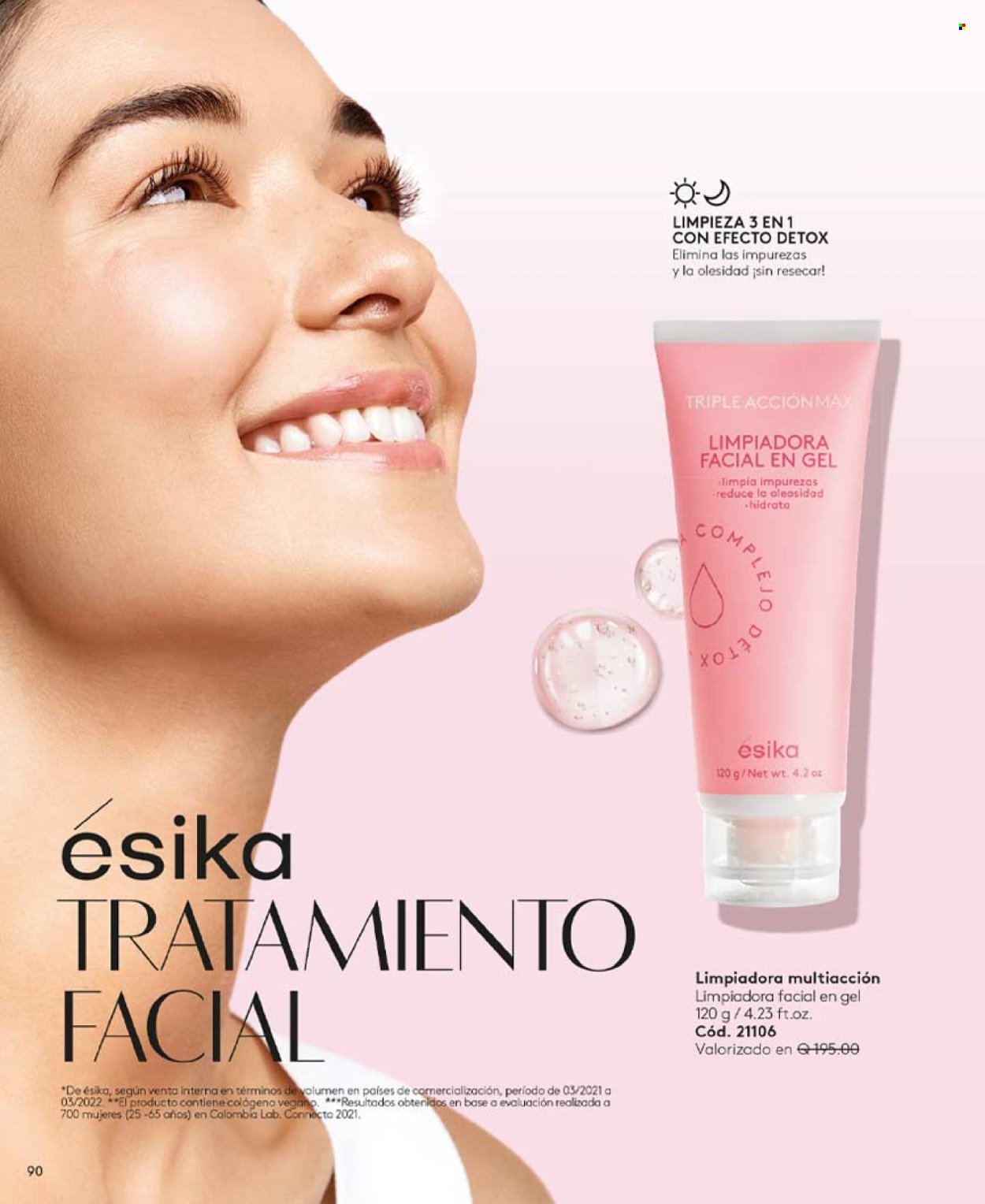 thumbnail - Folleto actual Ésika - Ventas - limpiadora facial. Página 94.