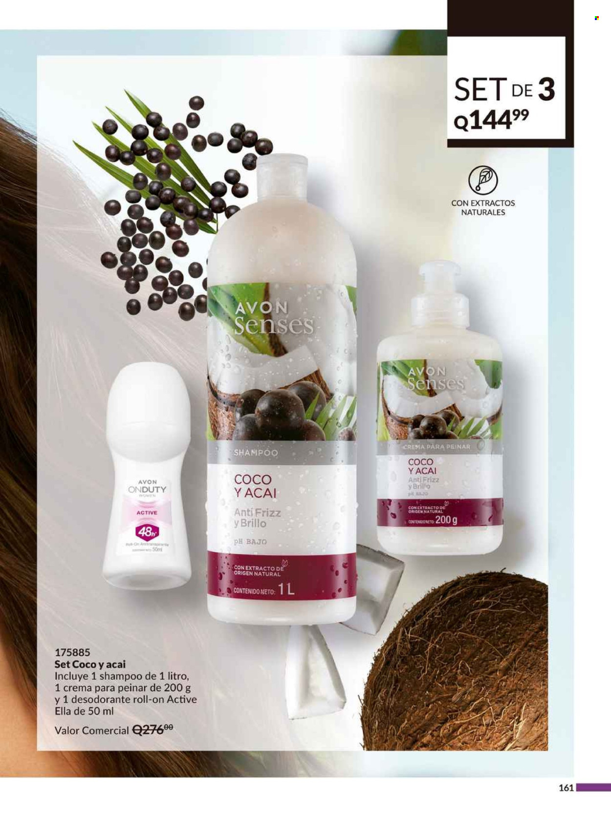 Catálogo Avon - 14.8.2024 - 19.9.2024. Página 161