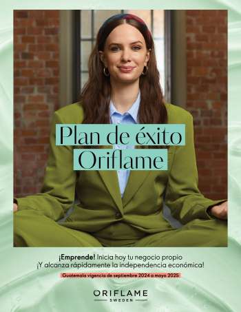 Folleto actual Oriflame - 1.9.2024 - 31.5.2025.