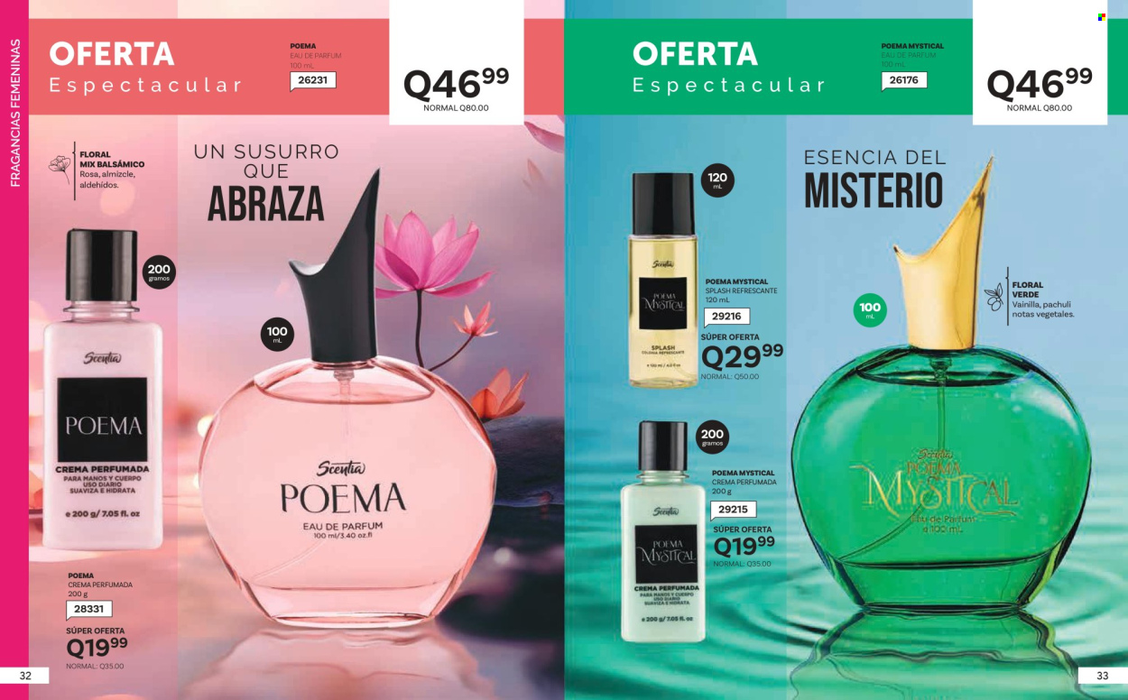 Catálogo Scentia. Página 1