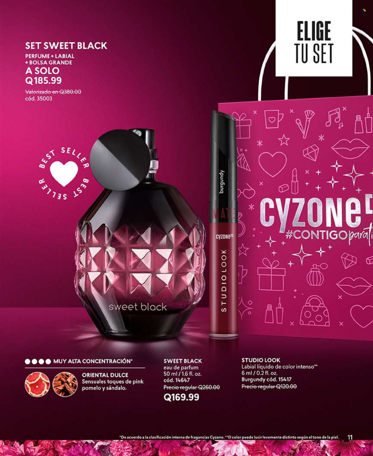 Catálogo Cyzone. Página 1