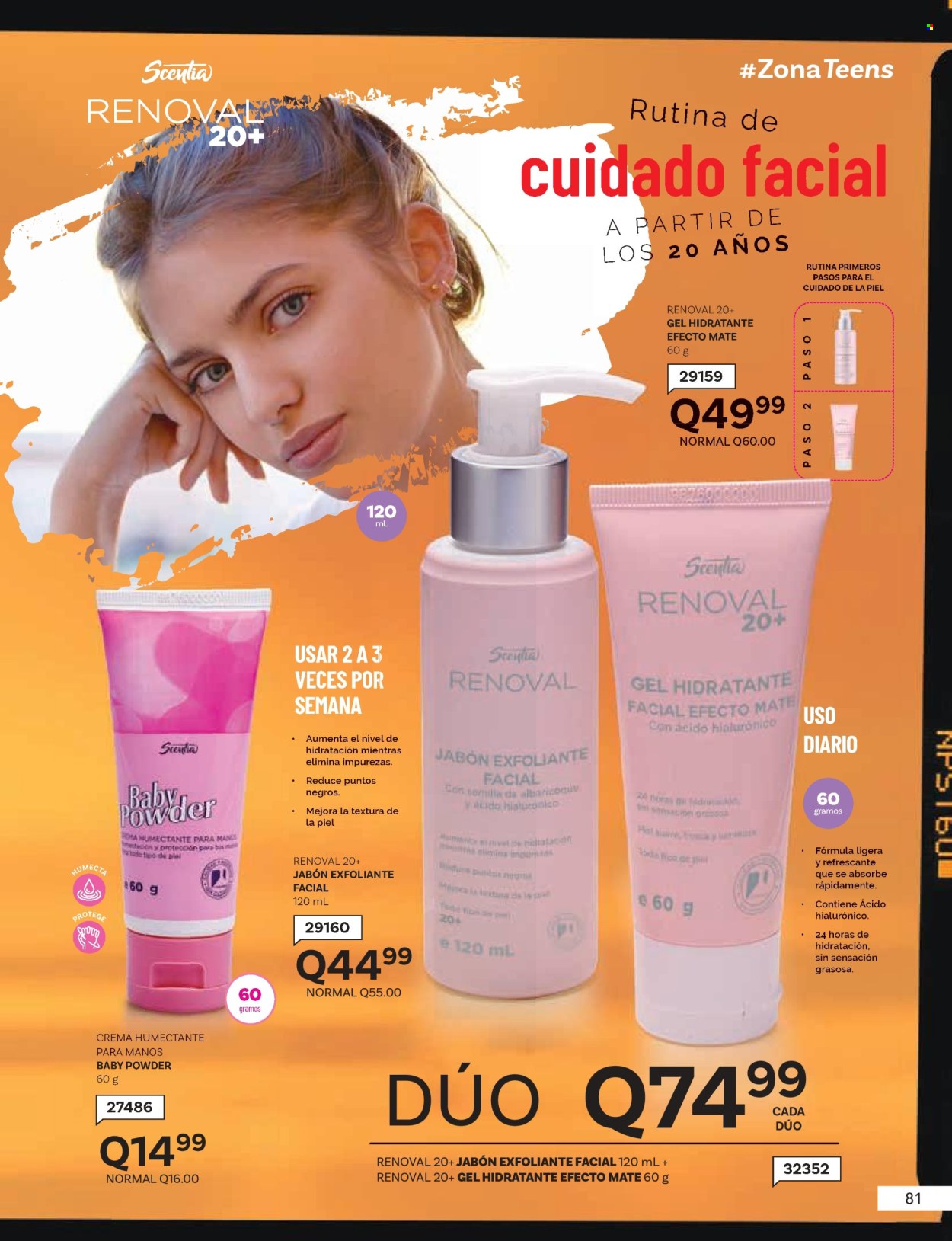 Catálogo Scentia. Página 1