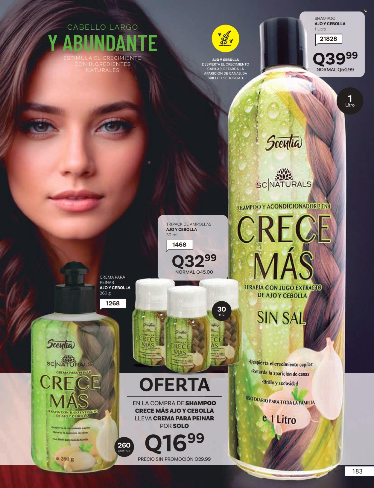 Catálogo Scentia. Página 1