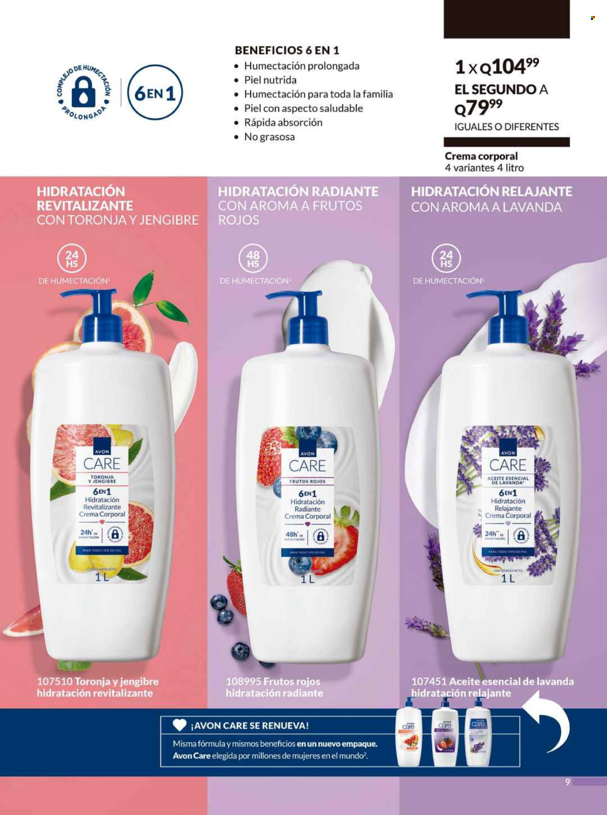 Catálogo Avon. Página 1