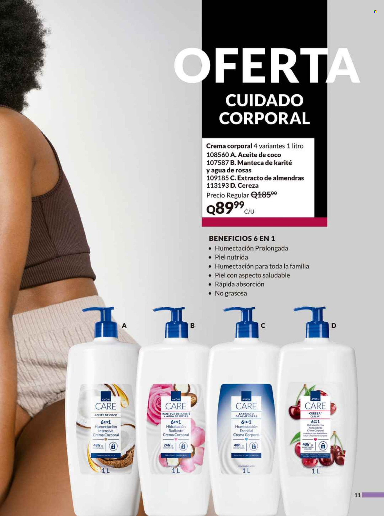 Catálogo Avon. Página 1