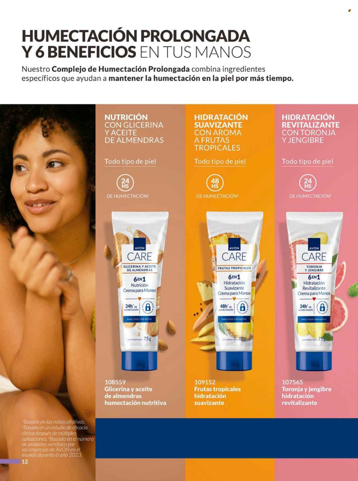 Catálogo Avon. Página 1