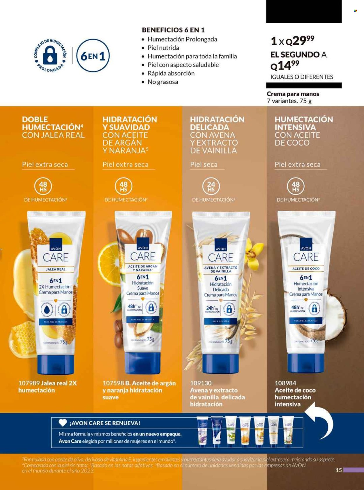 Catálogo Avon. Página 1