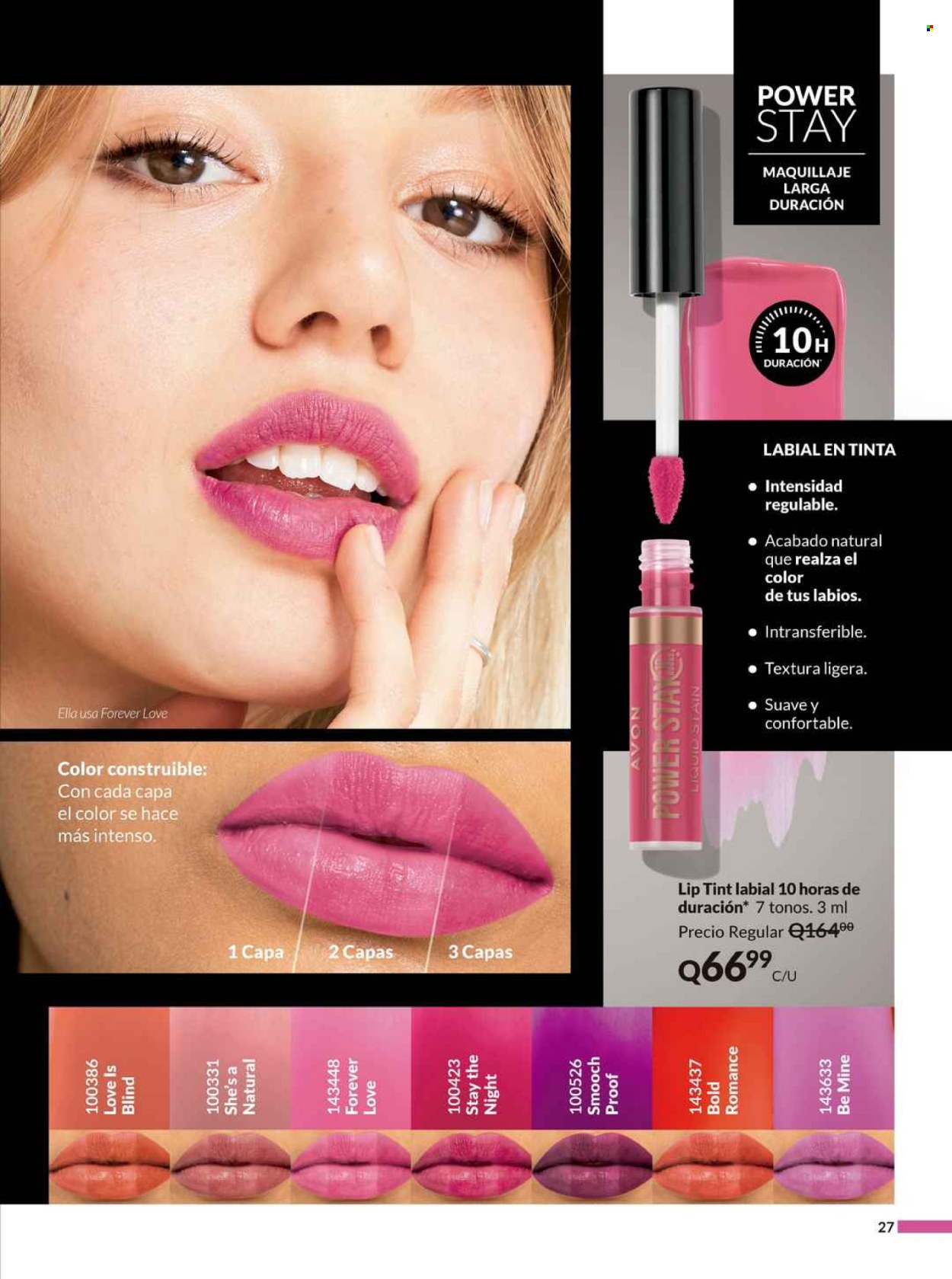 Catálogo Avon. Página 1