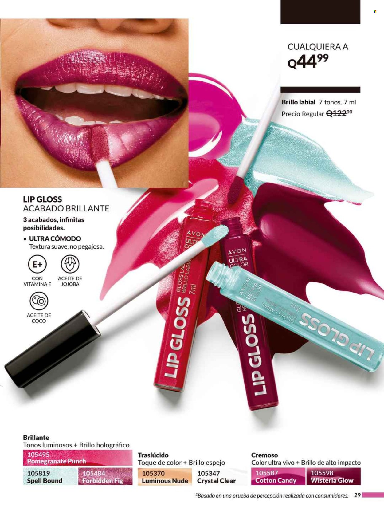 Catálogo Avon. Página 1