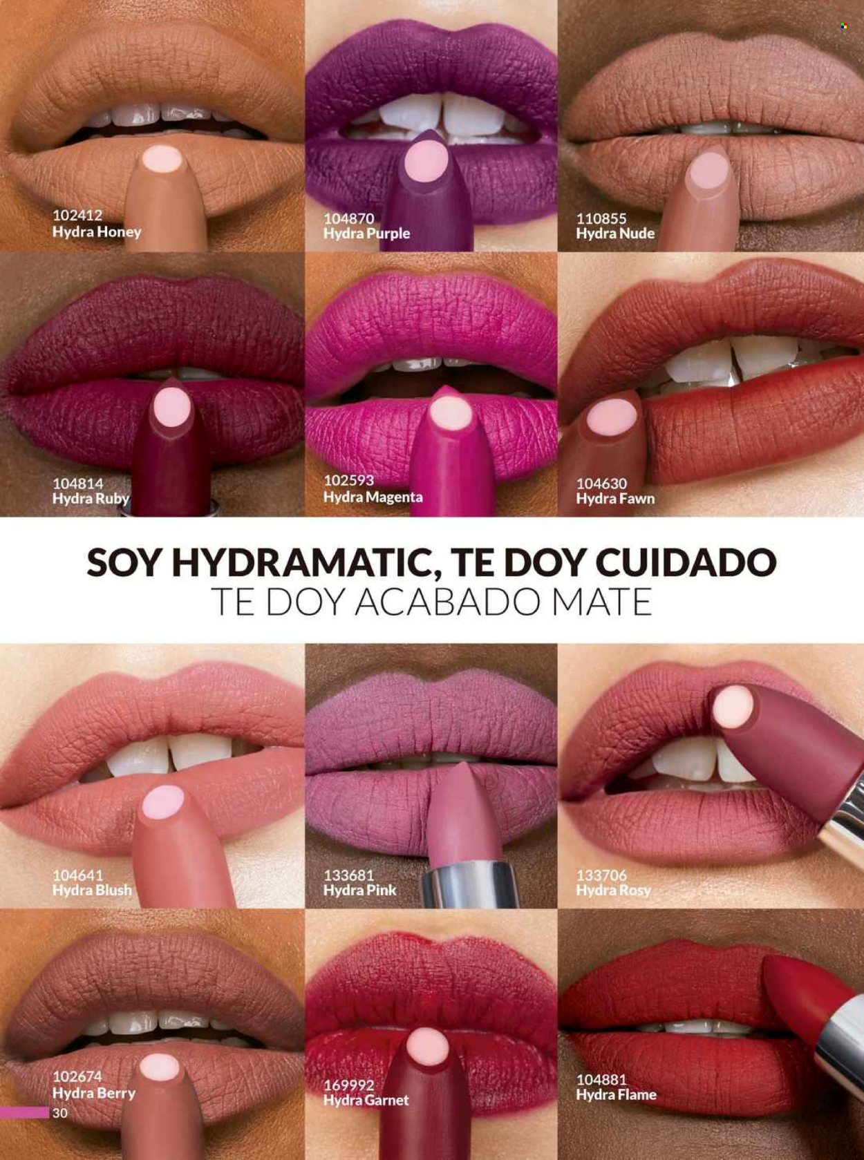 Catálogo Avon. Página 1