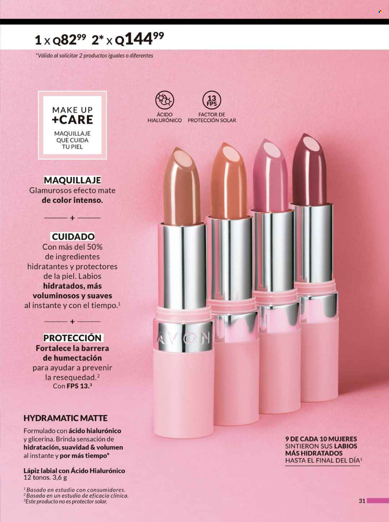 Catálogo Avon. Página 1