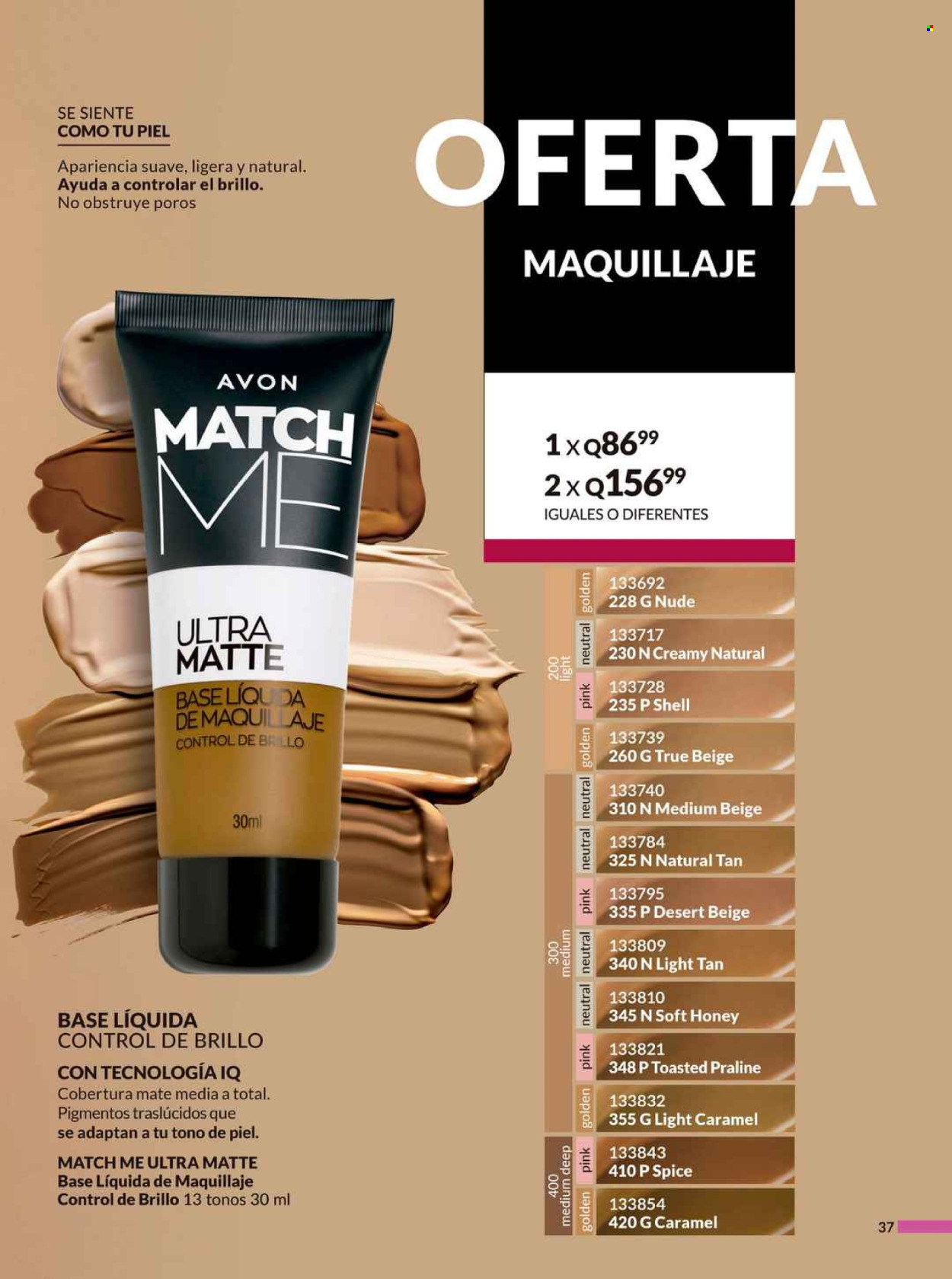Catálogo Avon. Página 1