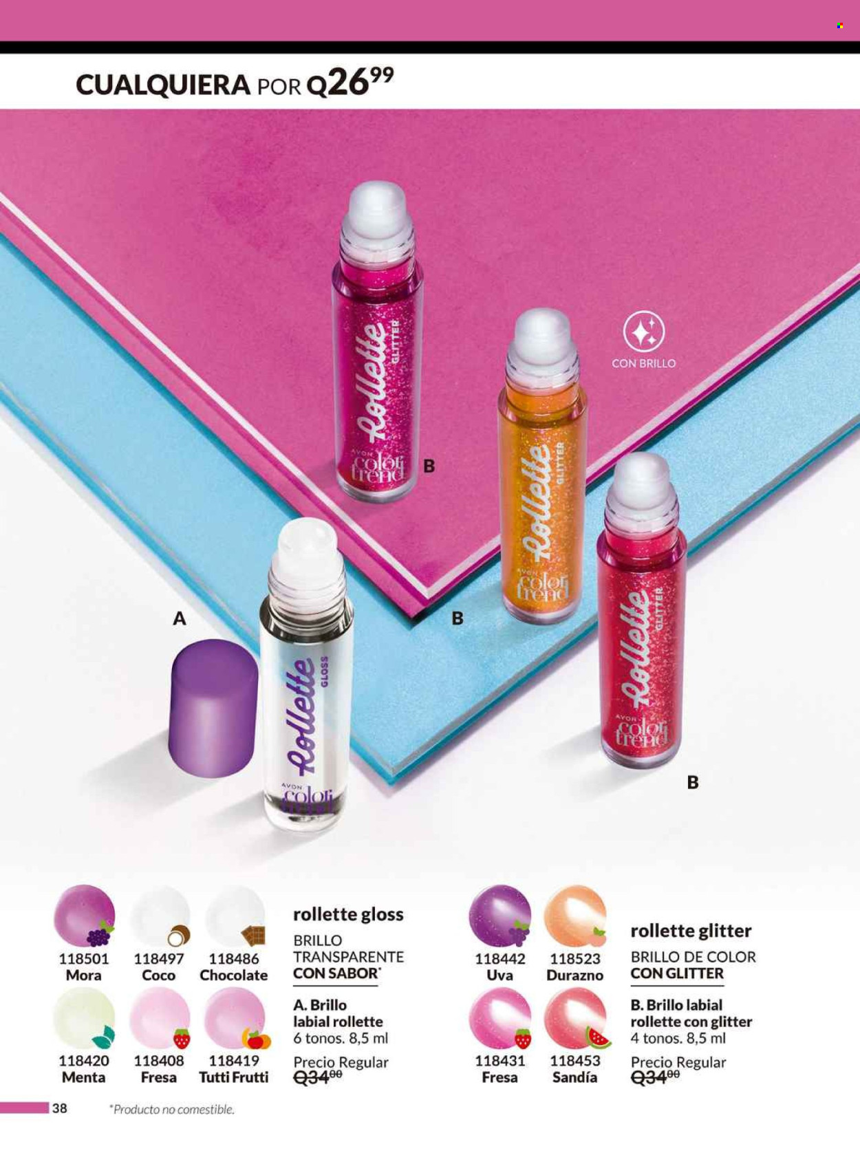 Catálogo Avon. Página 1