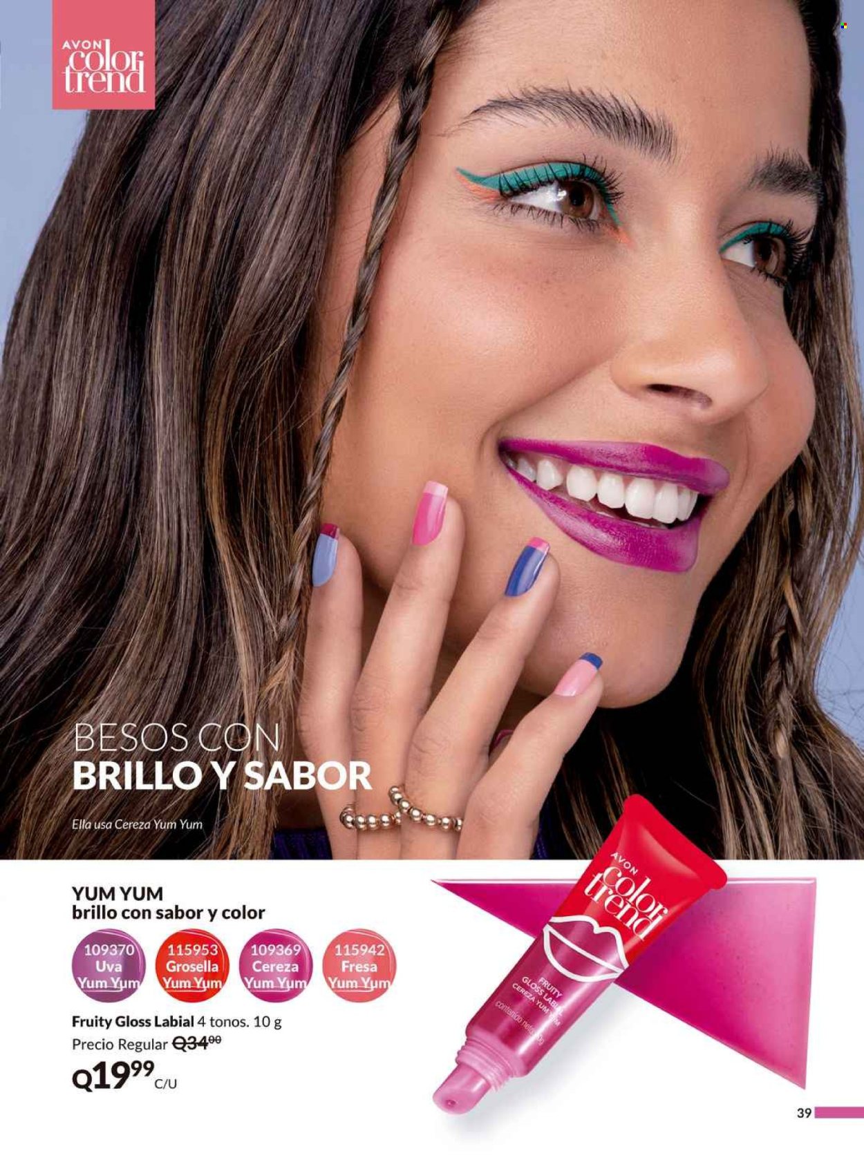 Catálogo Avon. Página 1