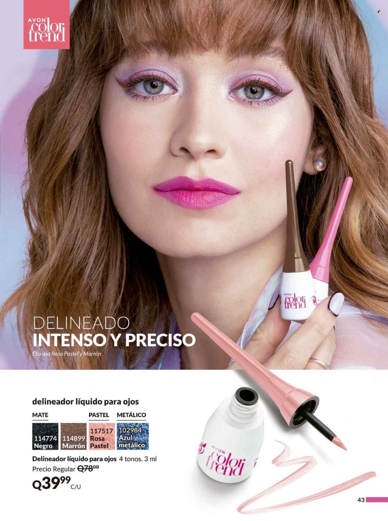 Catálogo Avon. Página 1