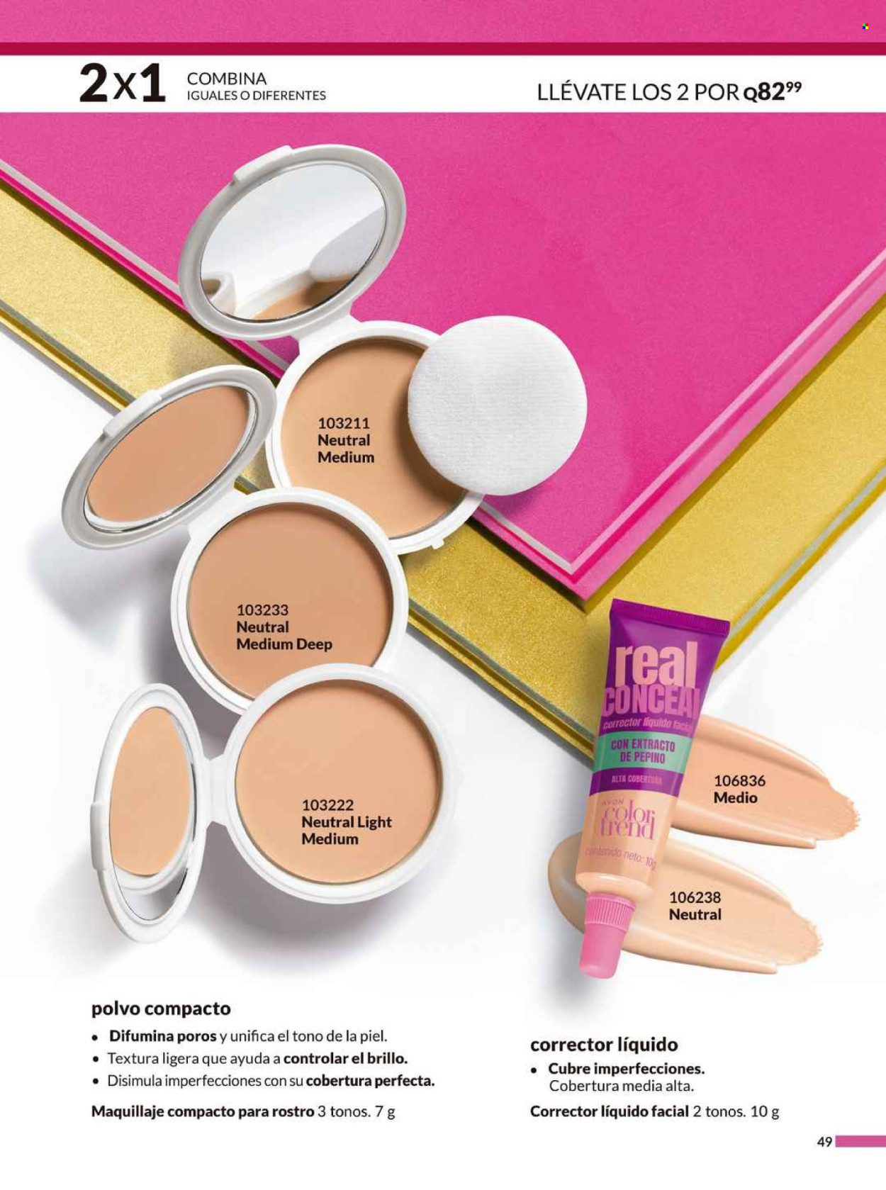 Catálogo Avon. Página 1