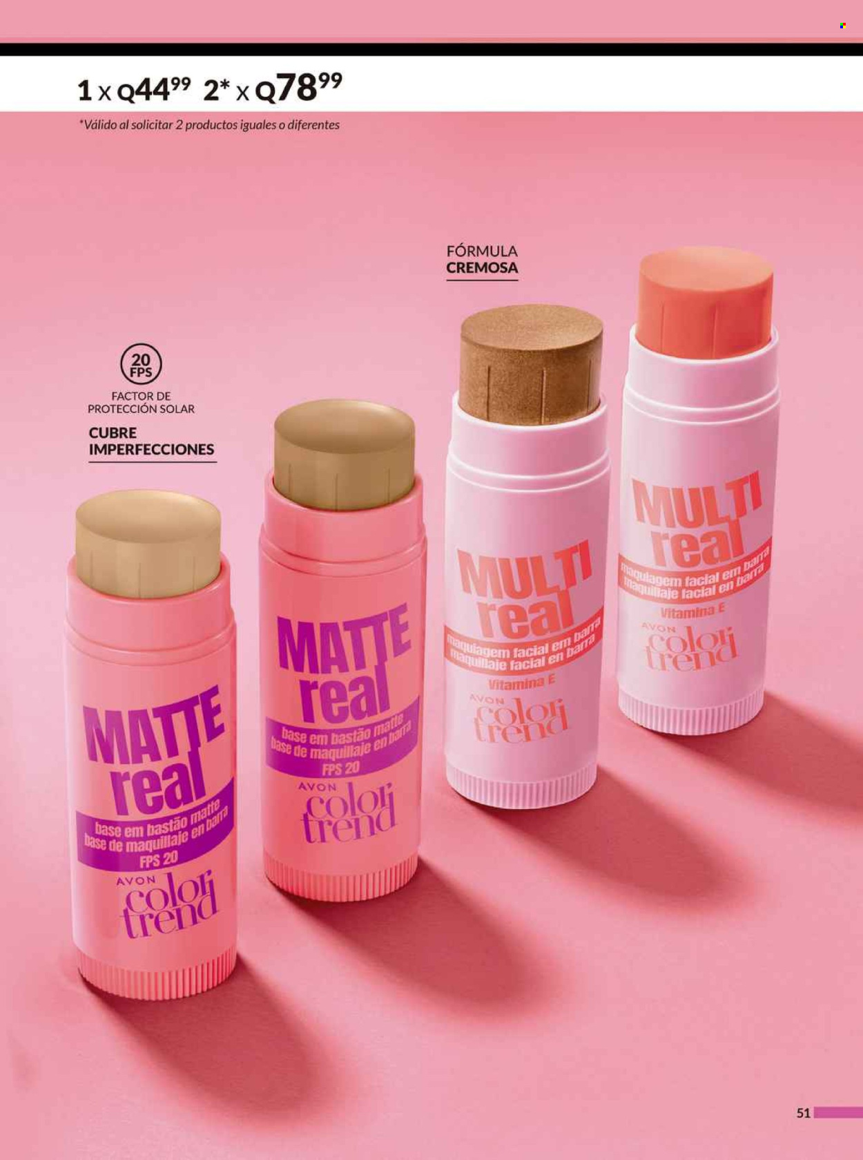 Catálogo Avon. Página 1