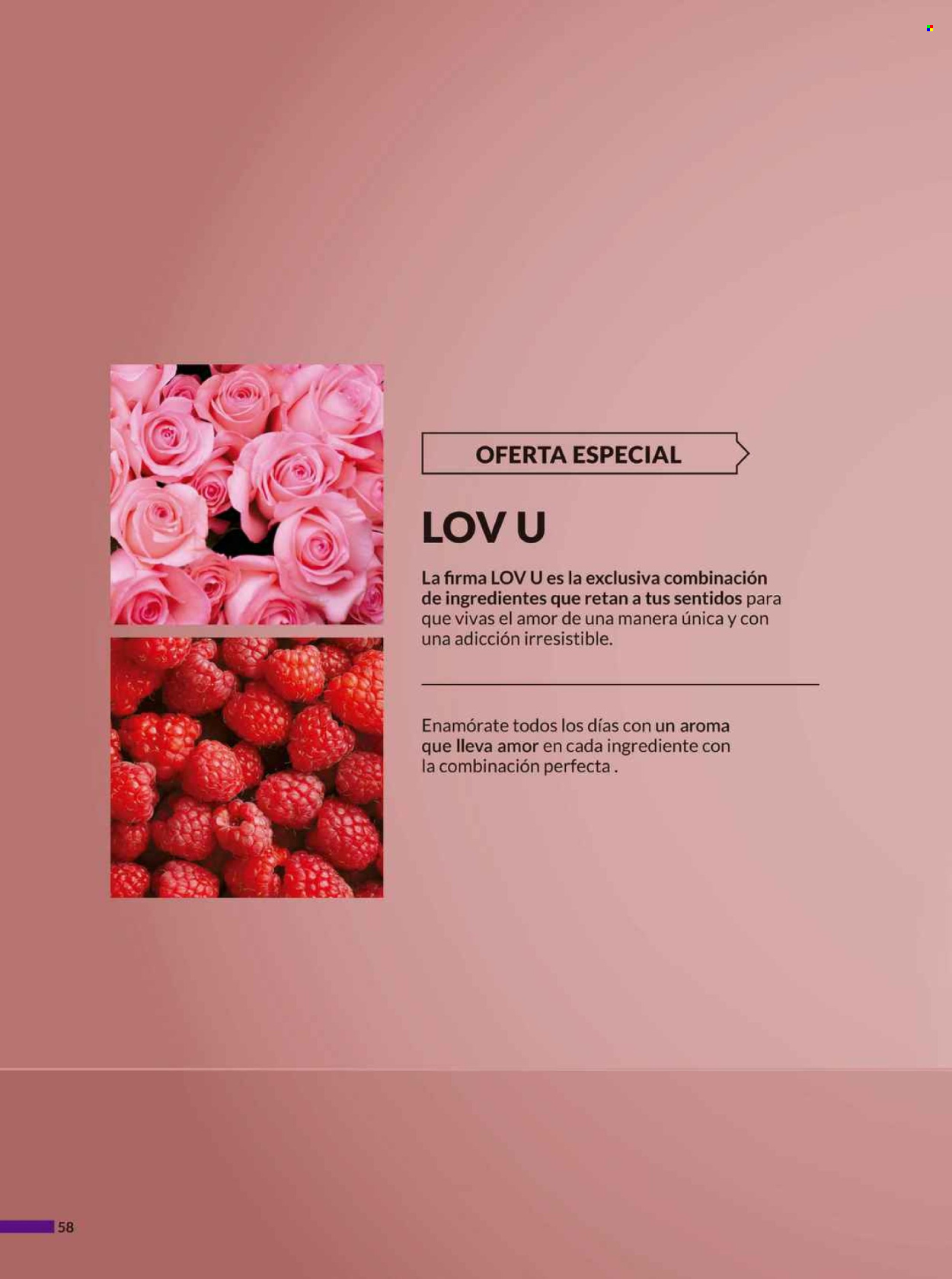 Catálogo Avon. Página 1