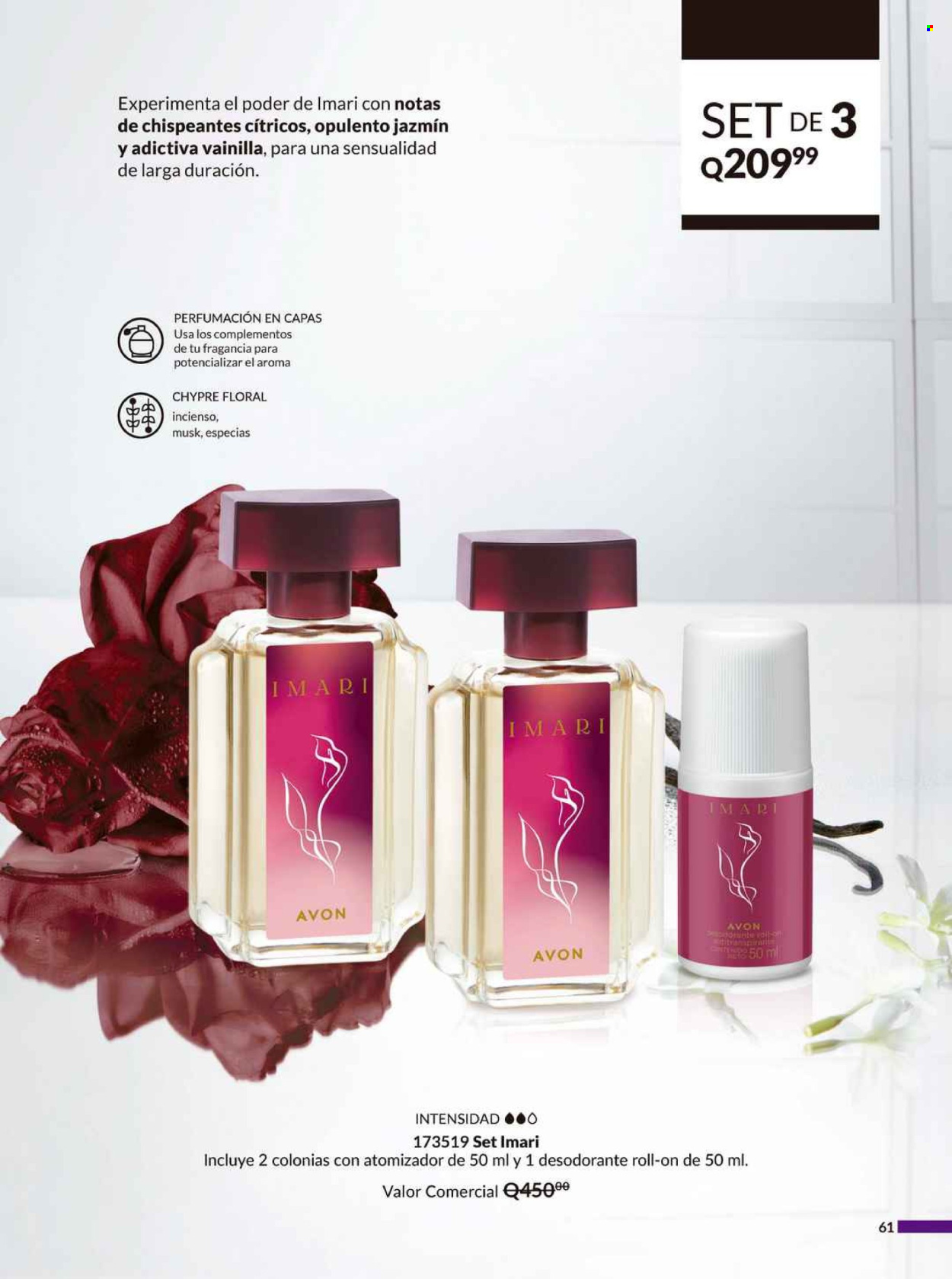 Catálogo Avon. Página 1