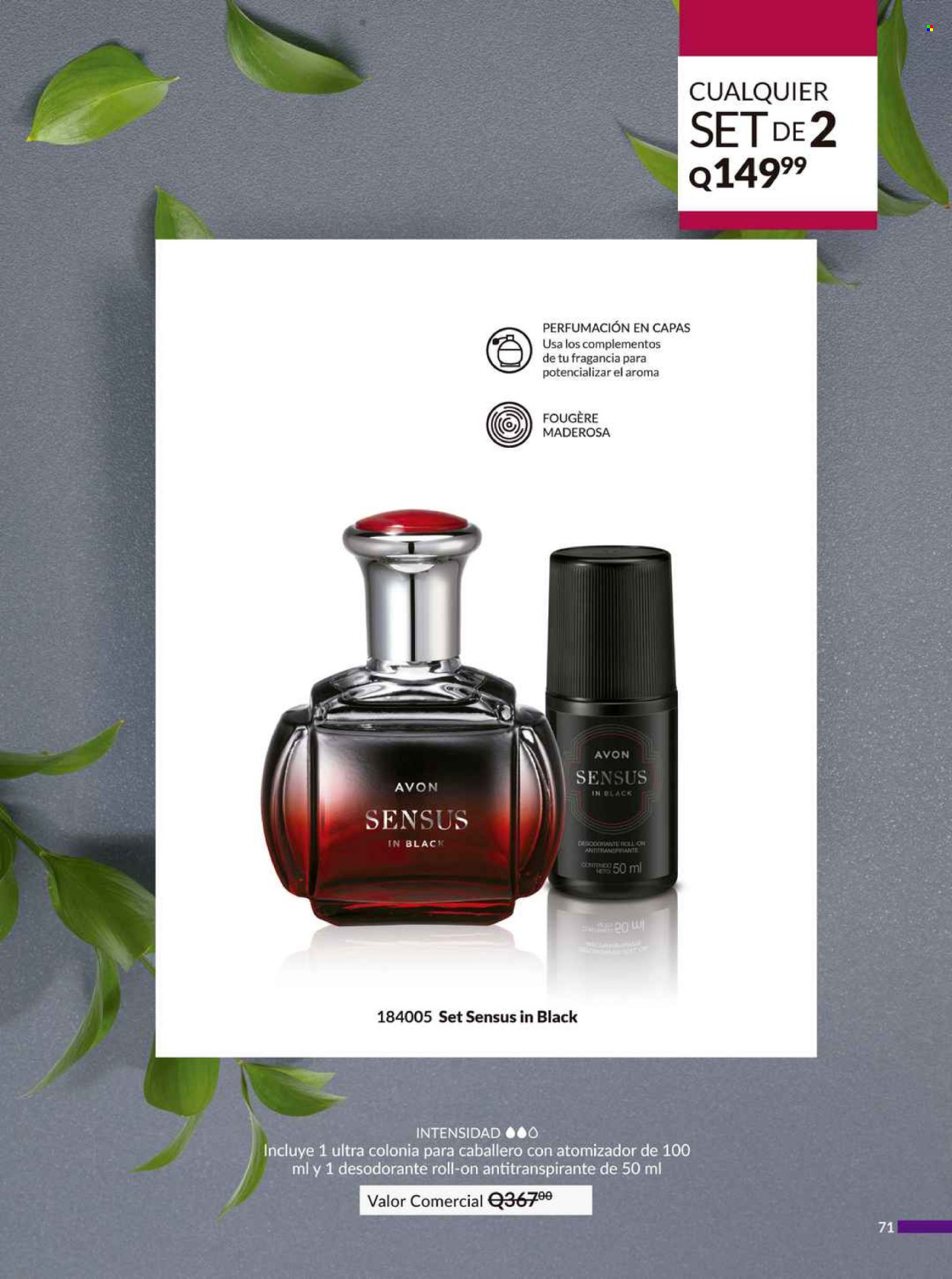 Catálogo Avon. Página 1