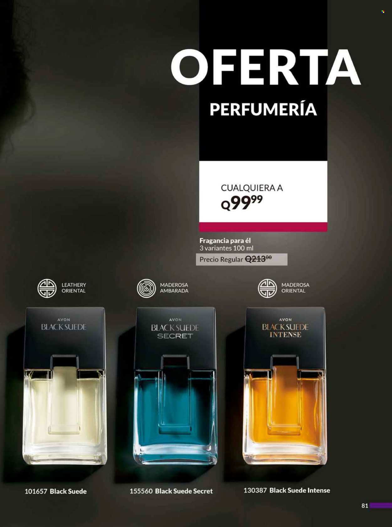 Catálogo Avon. Página 1