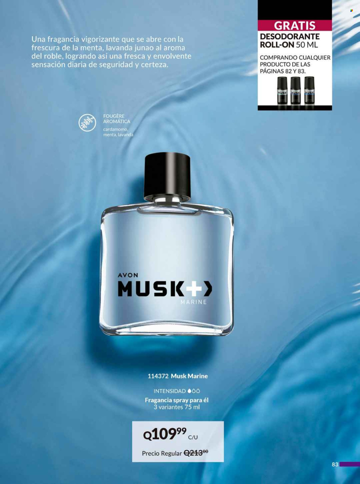 Catálogo Avon. Página 1