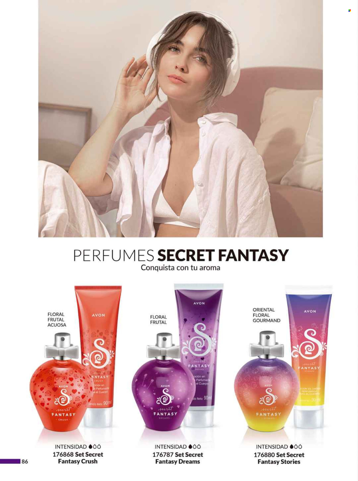 Catálogo Avon. Página 1