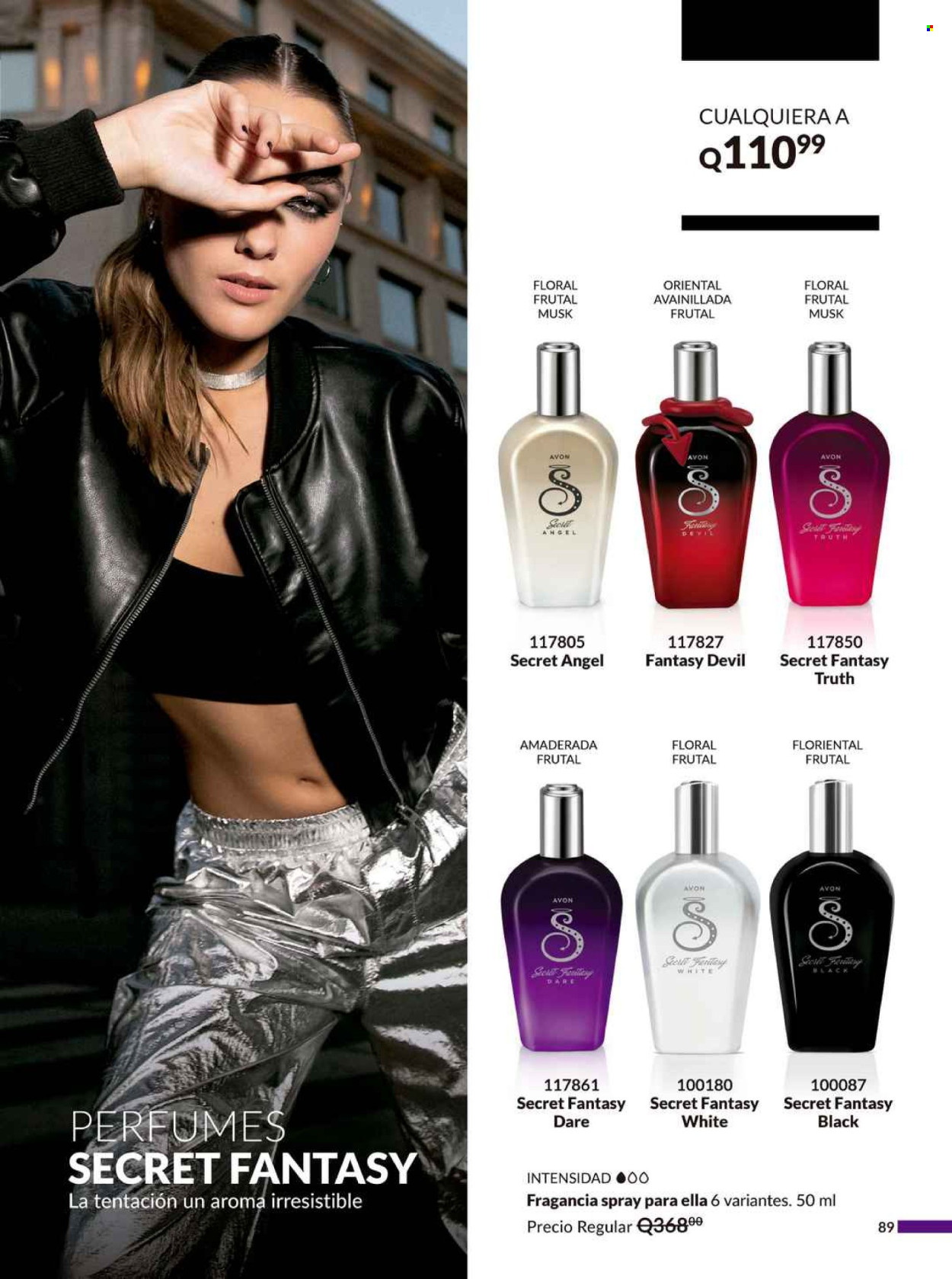Catálogo Avon. Página 1