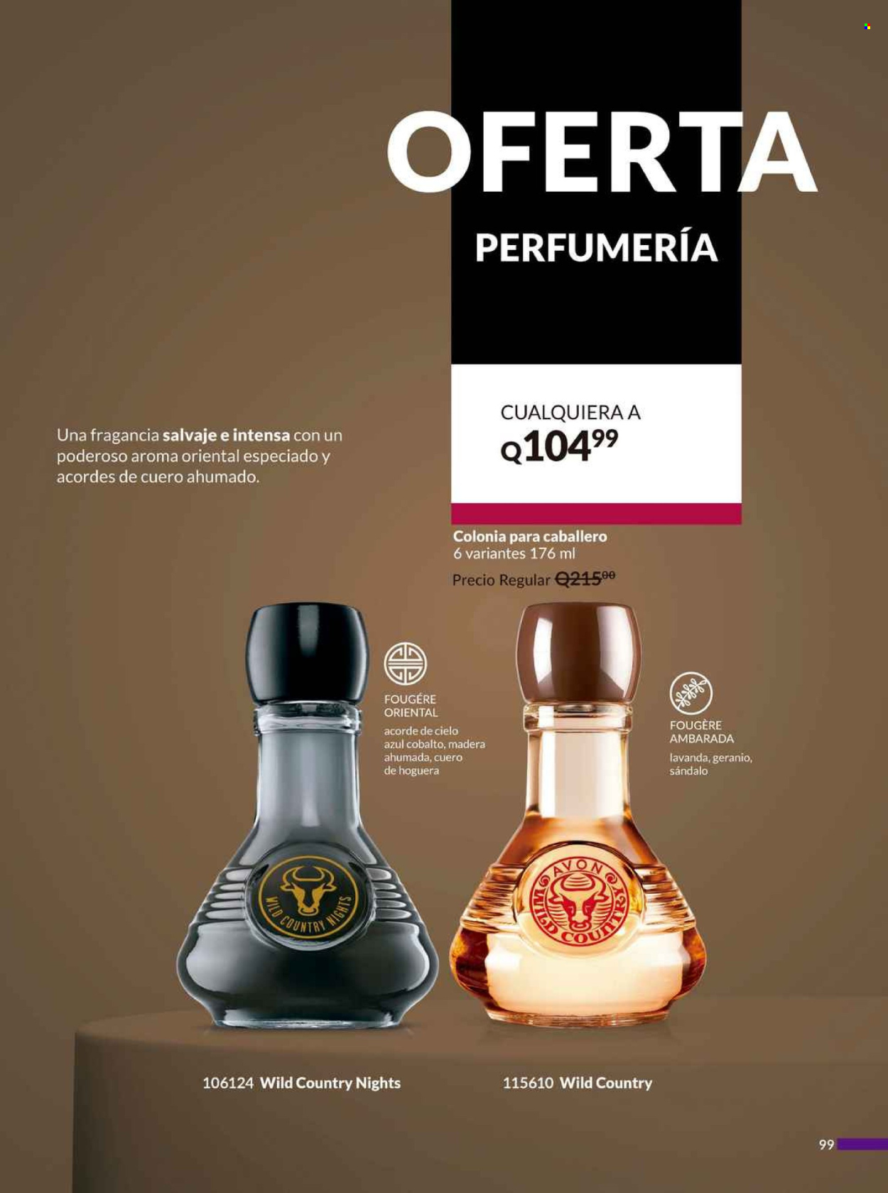 Catálogo Avon. Página 1