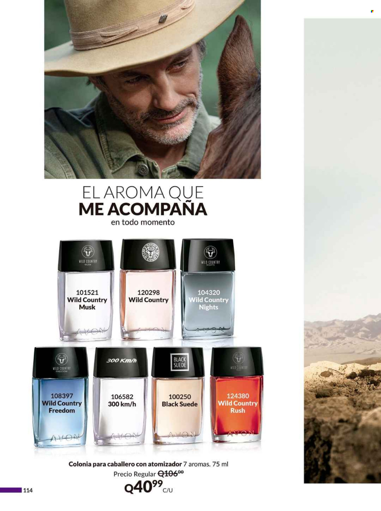 Catálogo Avon. Página 1