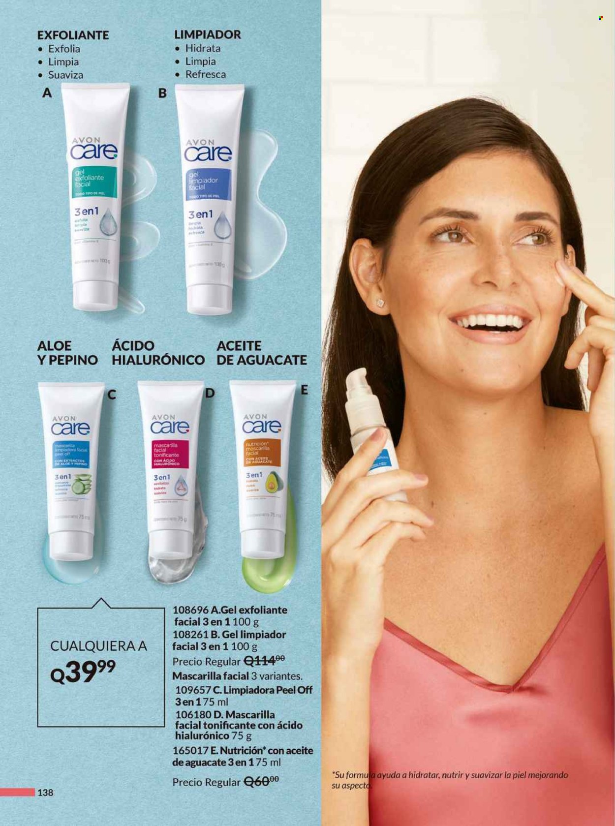 Catálogo Avon. Página 1