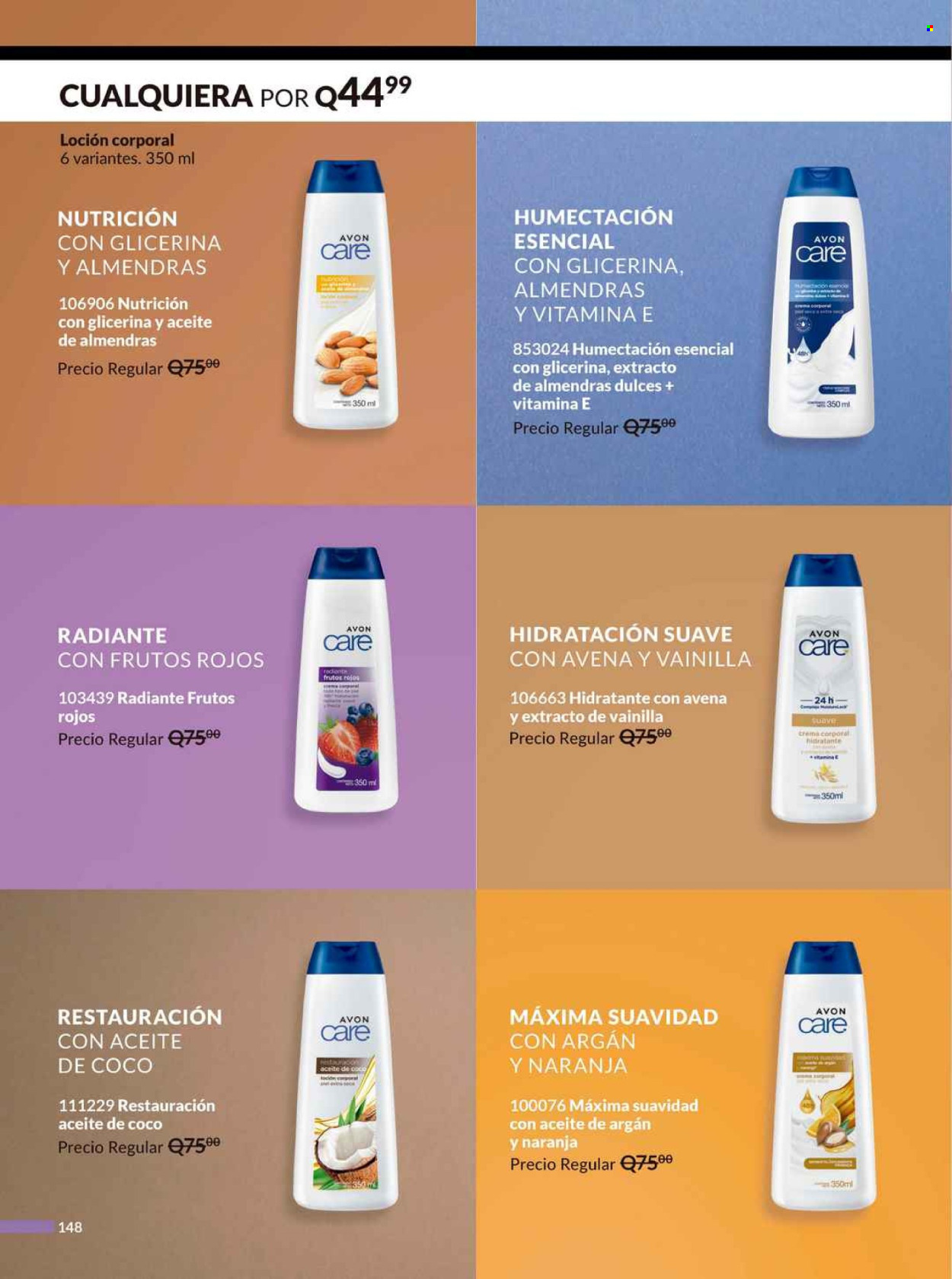 Catálogo Avon. Página 1