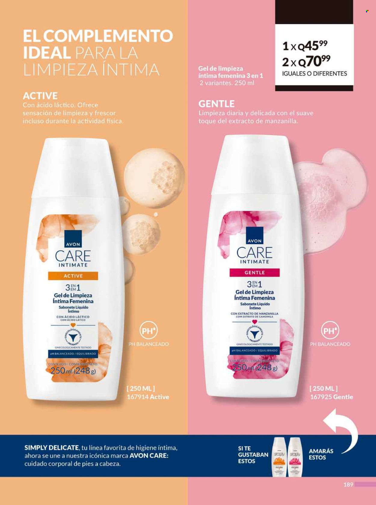 Catálogo Avon. Página 1