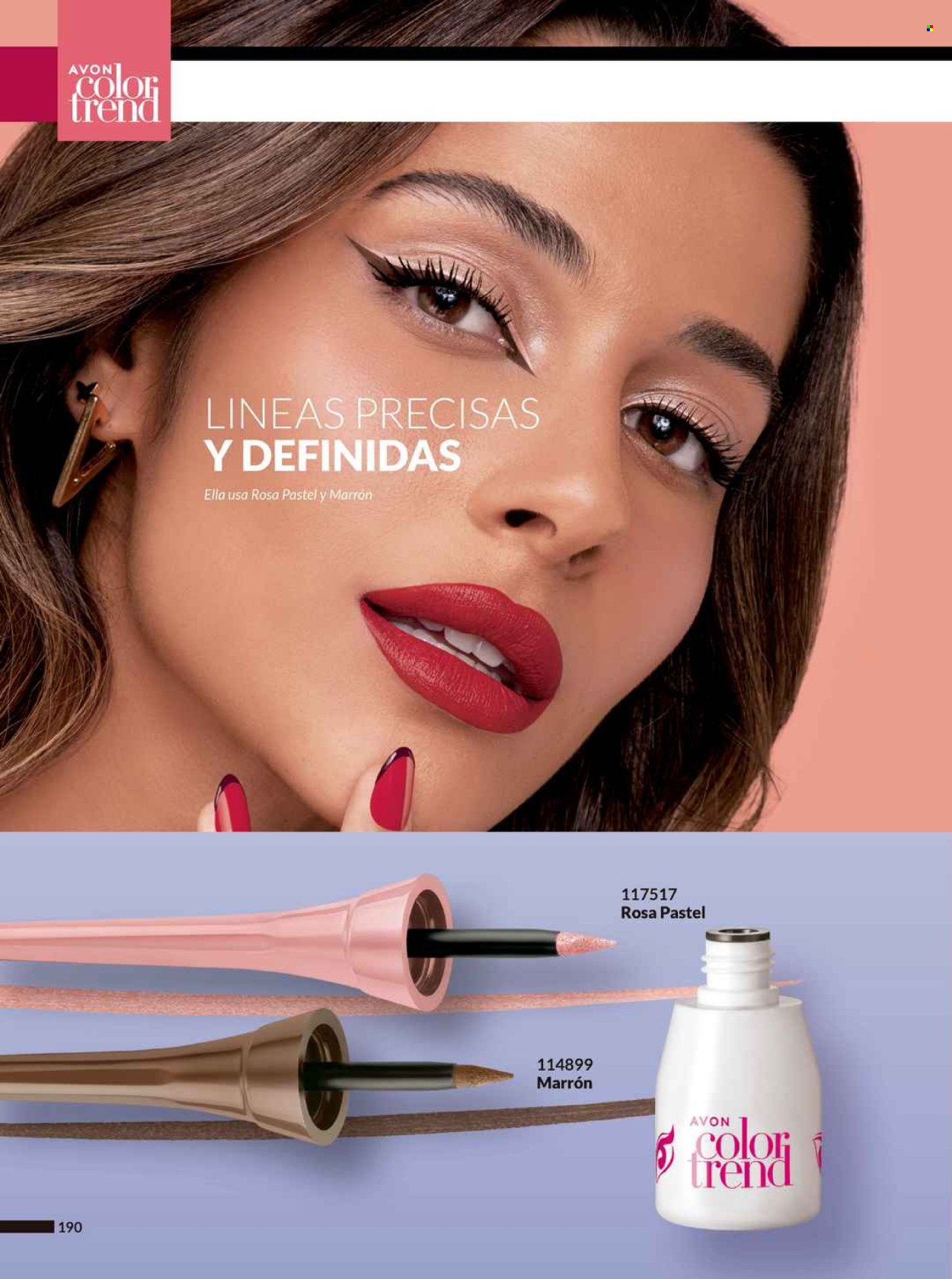 Catálogo Avon. Página 1