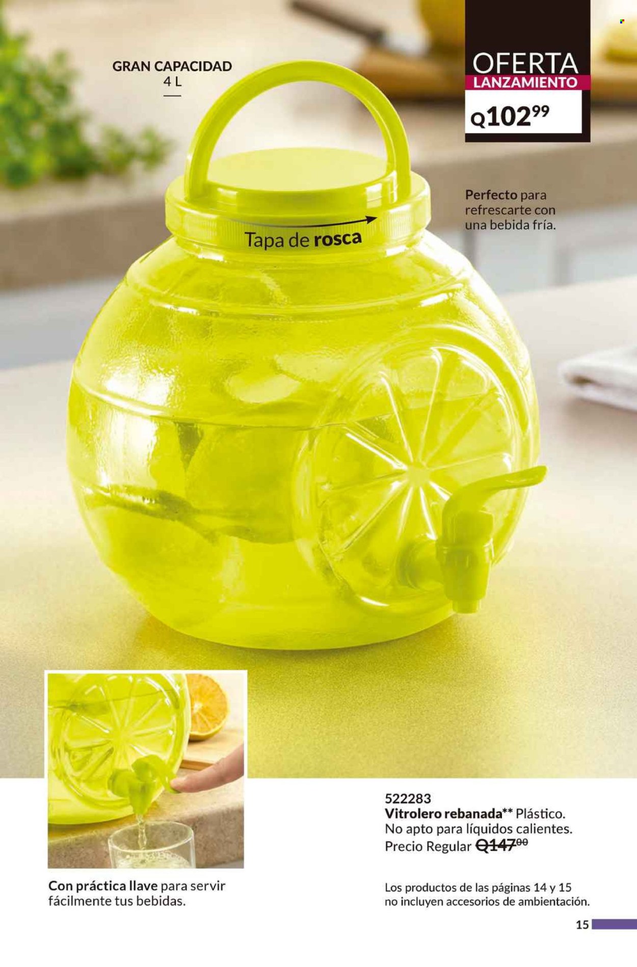 Catálogo Avon. Página 1