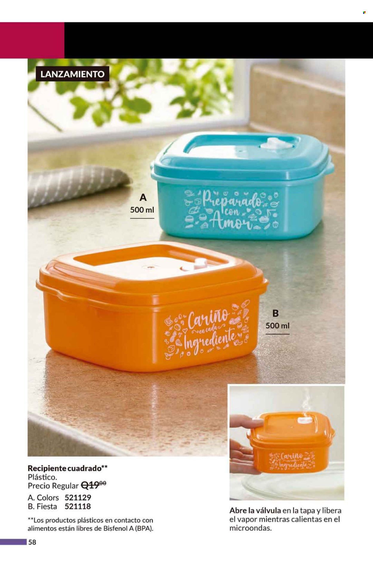 Catálogo Avon. Página 1