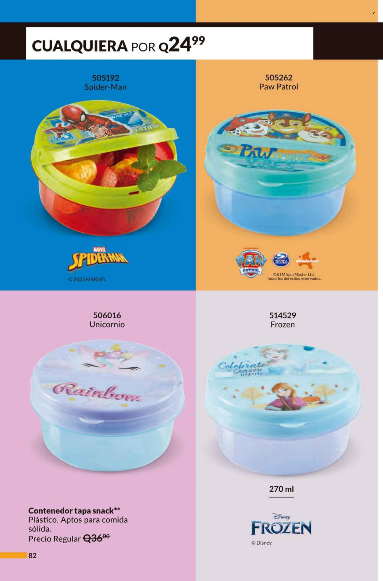 Catálogo Avon. Página 1