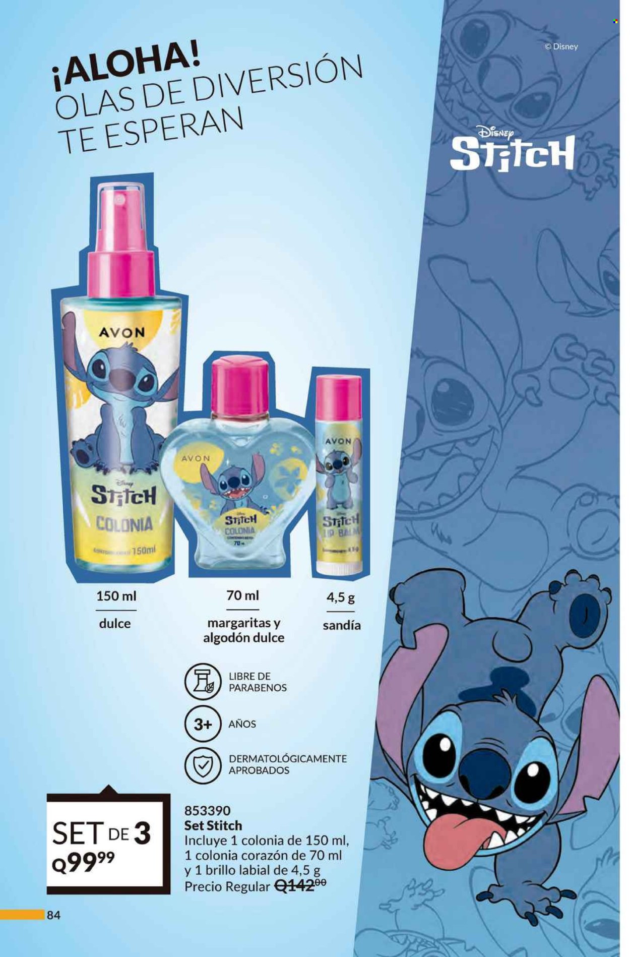 Catálogo Avon. Página 1