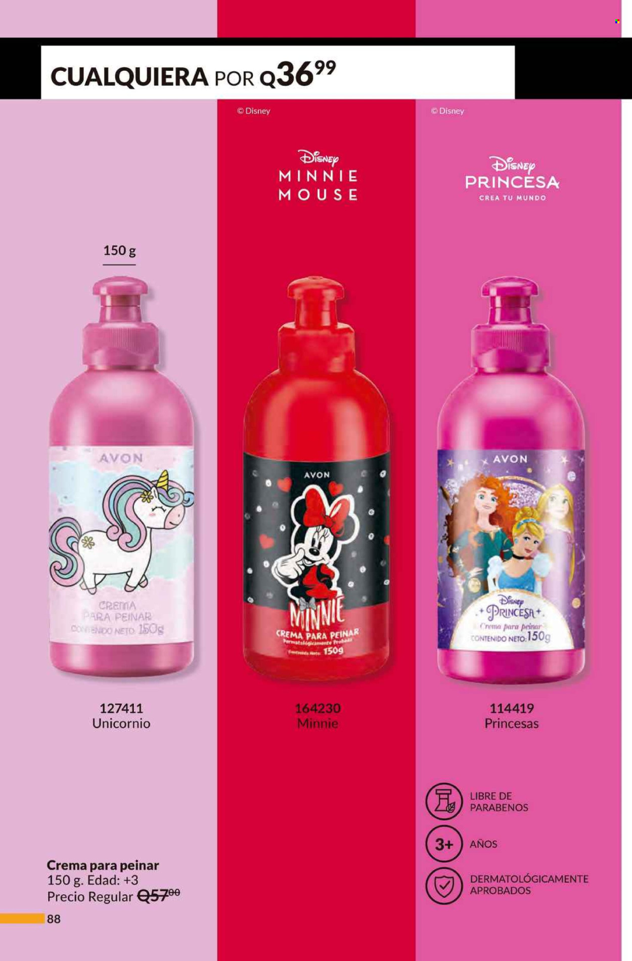 Catálogo Avon. Página 1