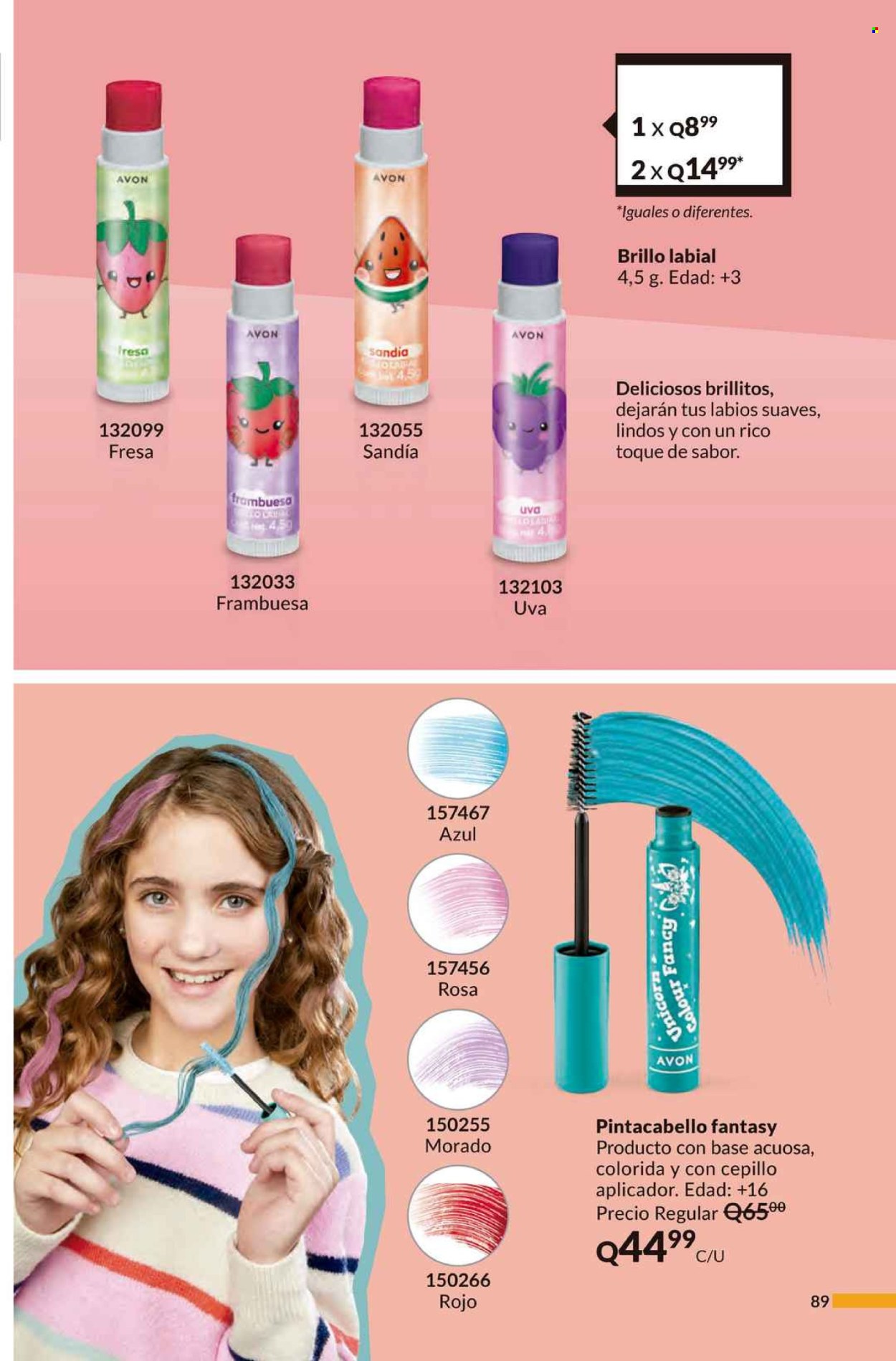 Catálogo Avon. Página 1
