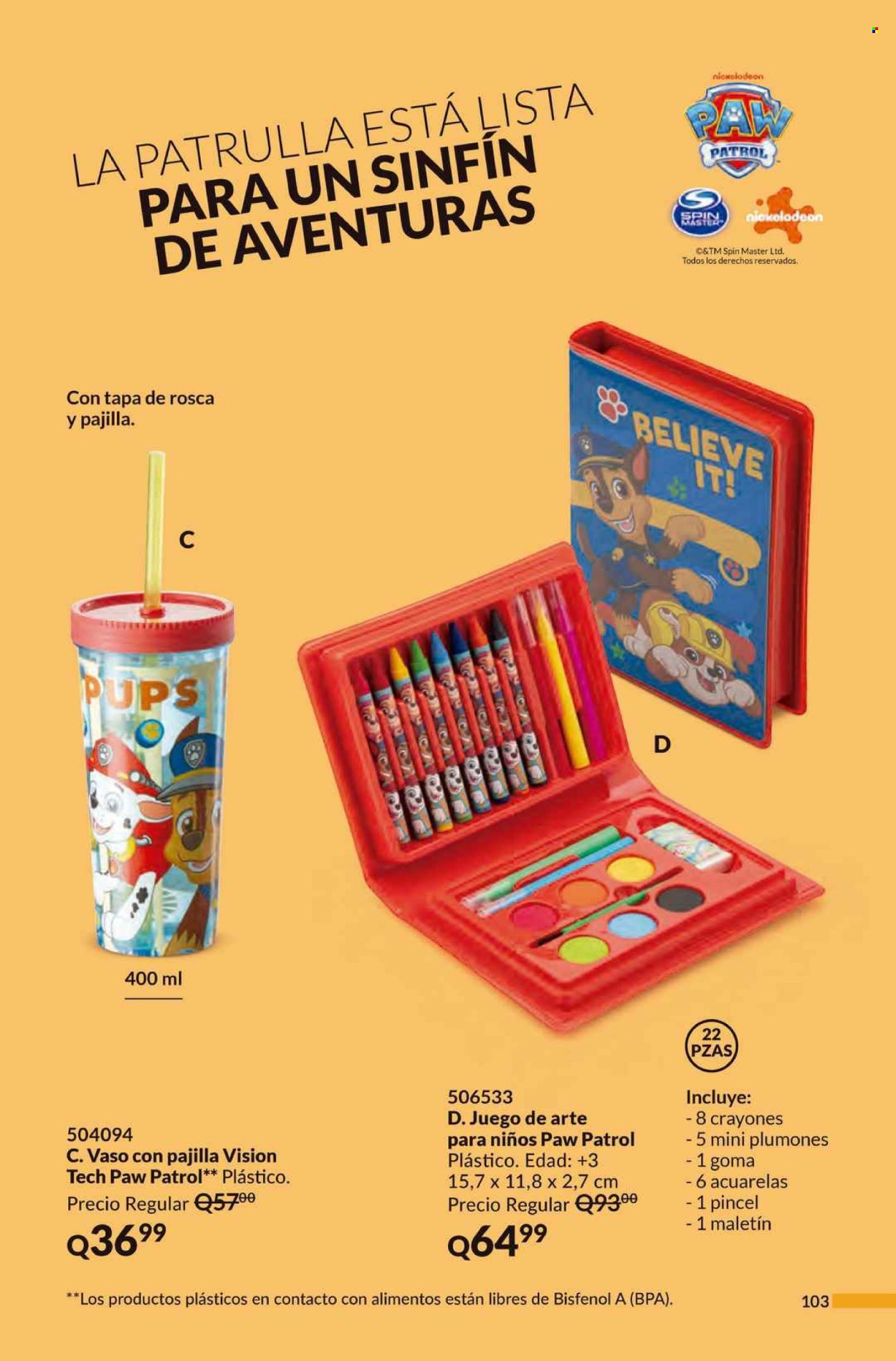 Catálogo Avon. Página 1