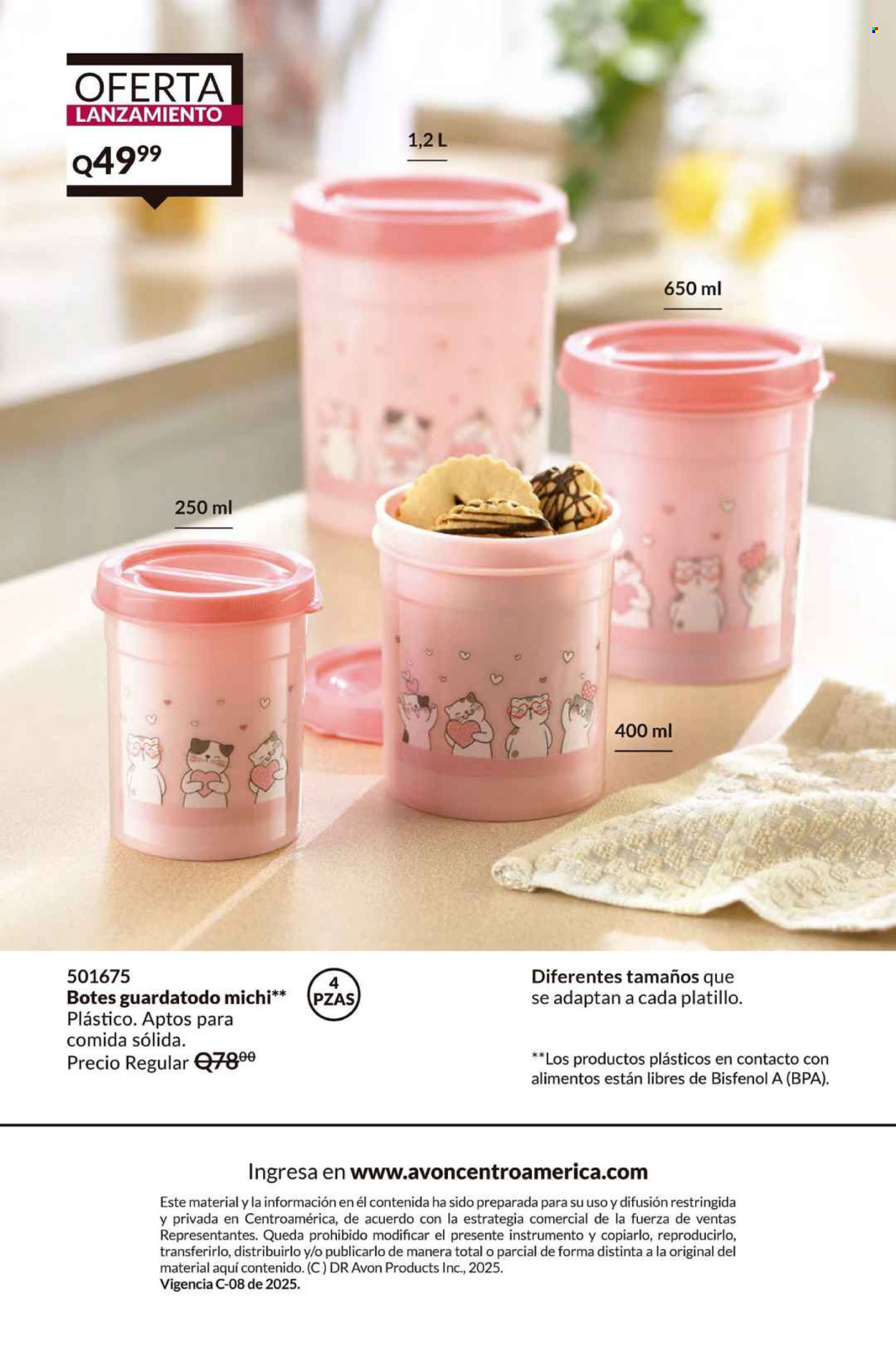 Catálogo Avon. Página 1