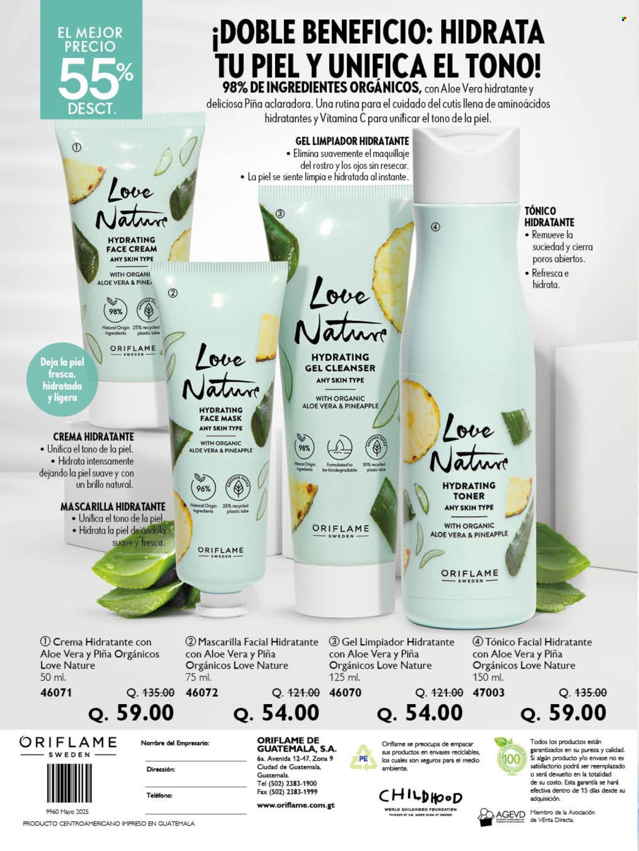 Catálogo Oriflame - 1.5.2025 - 31.5.2025. Página 1