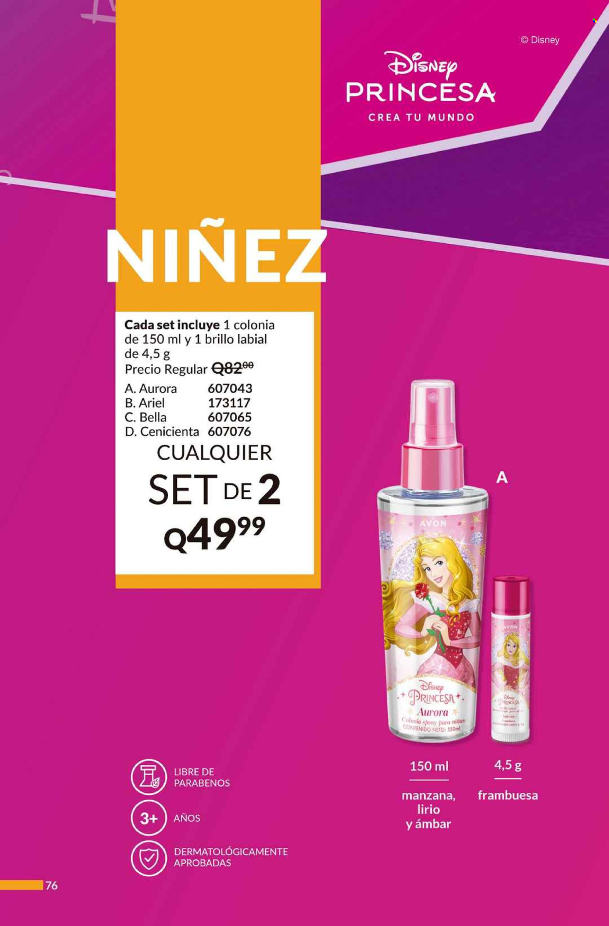Catálogo Avon. Página 1