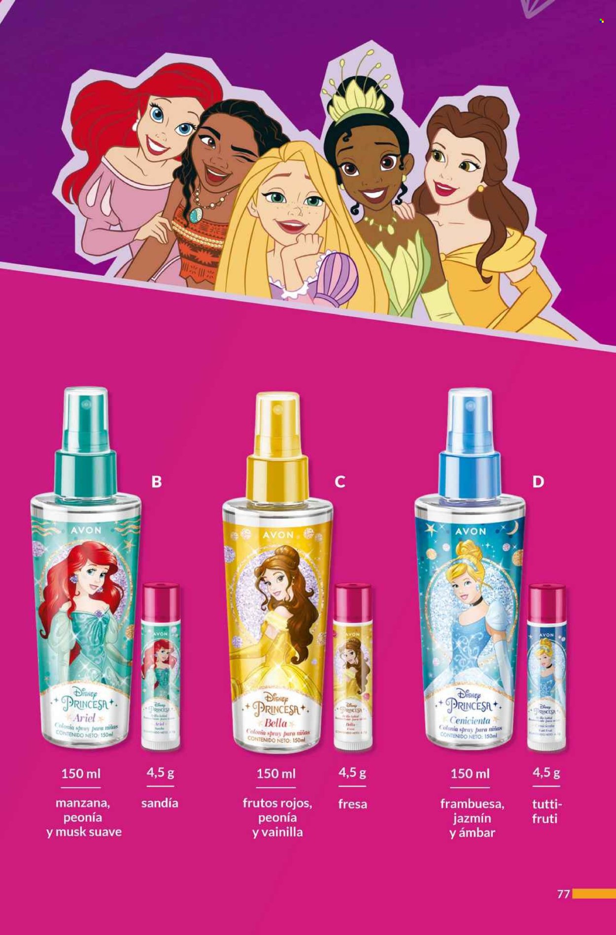 Catálogo Avon. Página 1